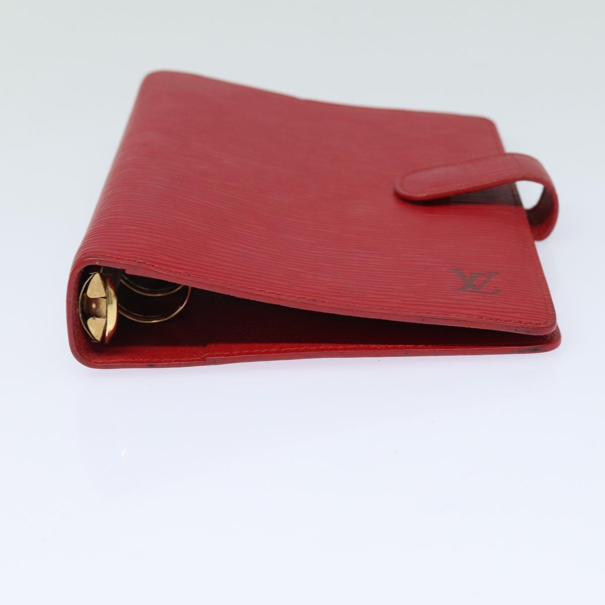 Louis Vuitton Agenda MM Red Leather Wallet Accessories