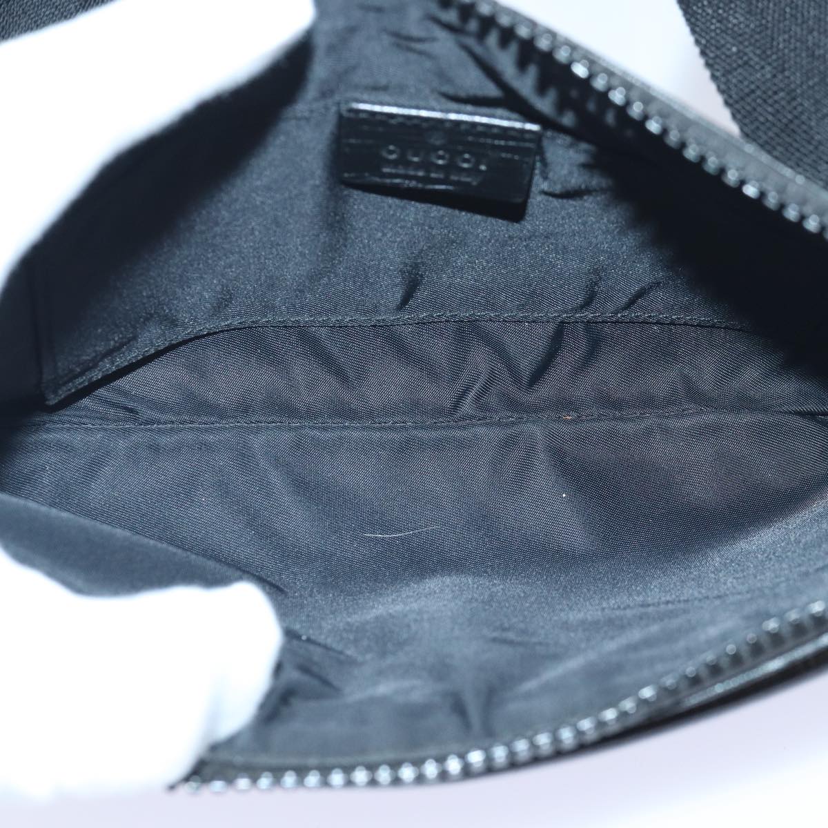 Gucci GG Supreme Black Canvas Shoulder Bag