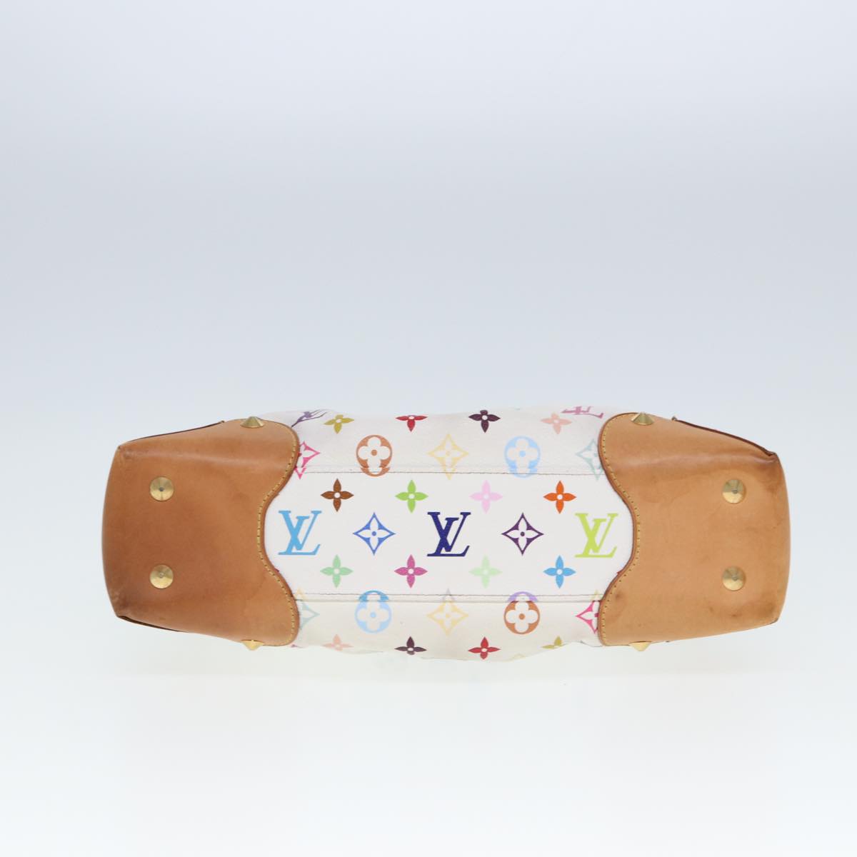 Louis Vuitton Judy White Canvas Hand Bag