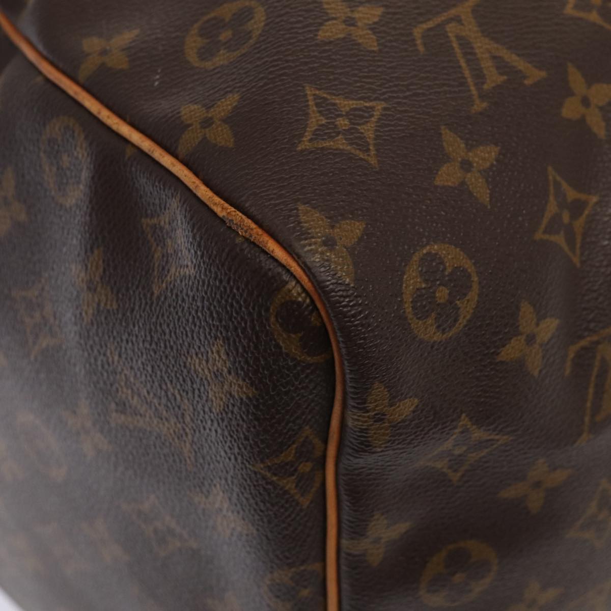 Louis Vuitton Keepall 60 Brown Canvas Travel Bag