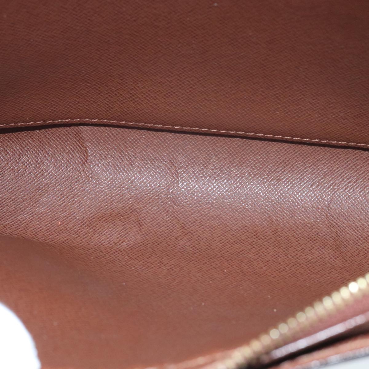 Louis Vuitton Orsay Brown Canvas Clutch Bag