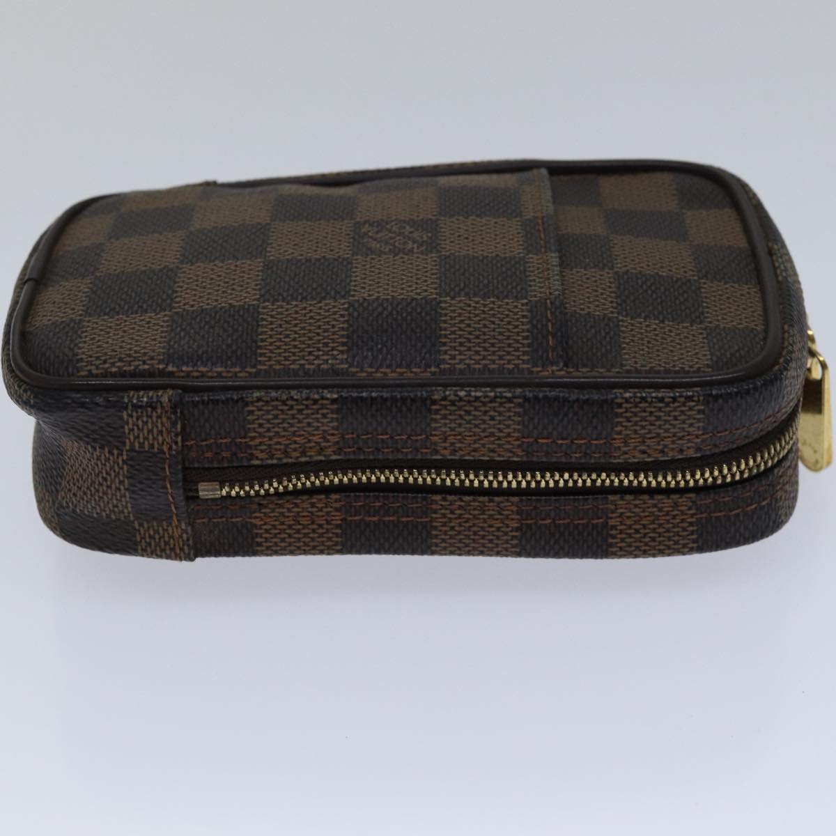 Louis Vuitton Okapi Brown Canvas Clutch Bag