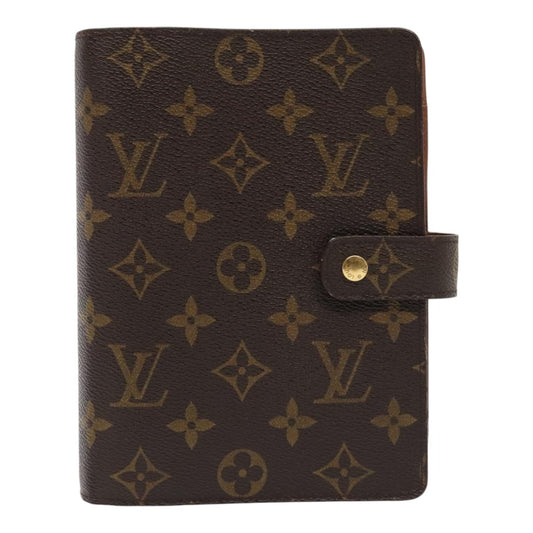 Louis Vuitton Agenda cover Brown Canvas Wallet Accessories