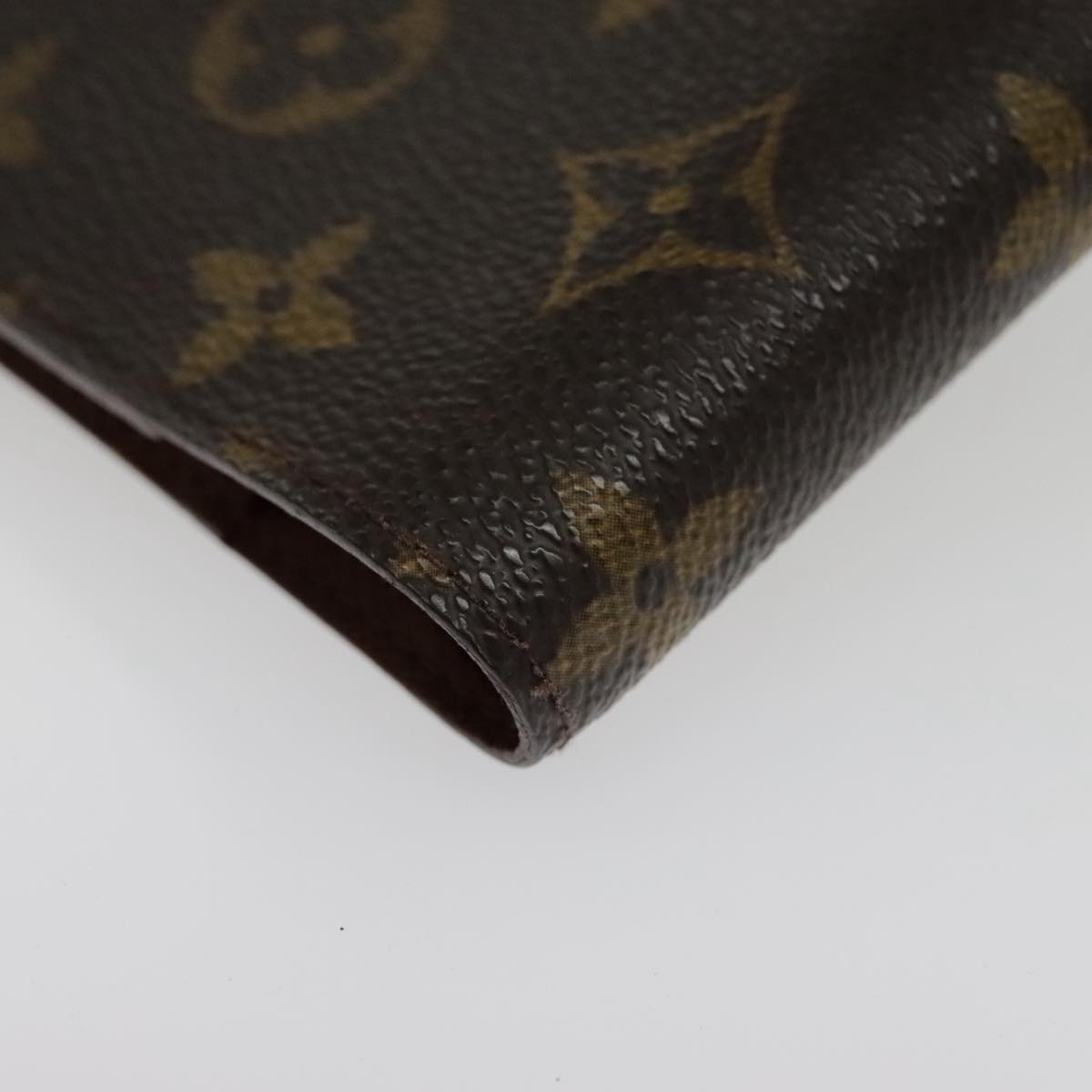 Louis Vuitton Agenda PM Brown Canvas Wallet Accessories