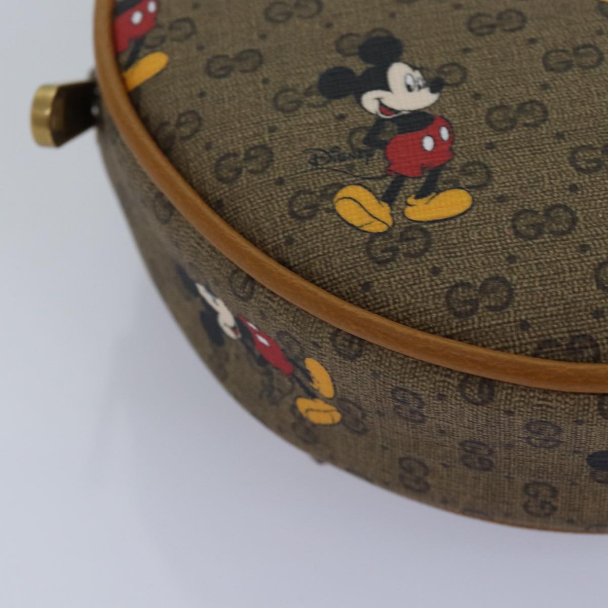 Gucci Disney X Gucci Beige Canvas Backpack Bag