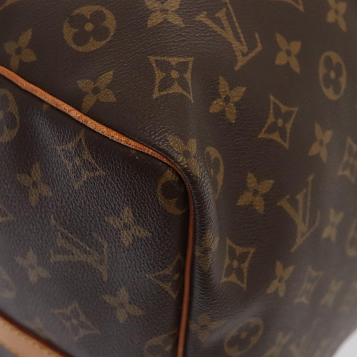 Louis Vuitton Keepall Bandoulière 60 Brown Canvas Travel Bag