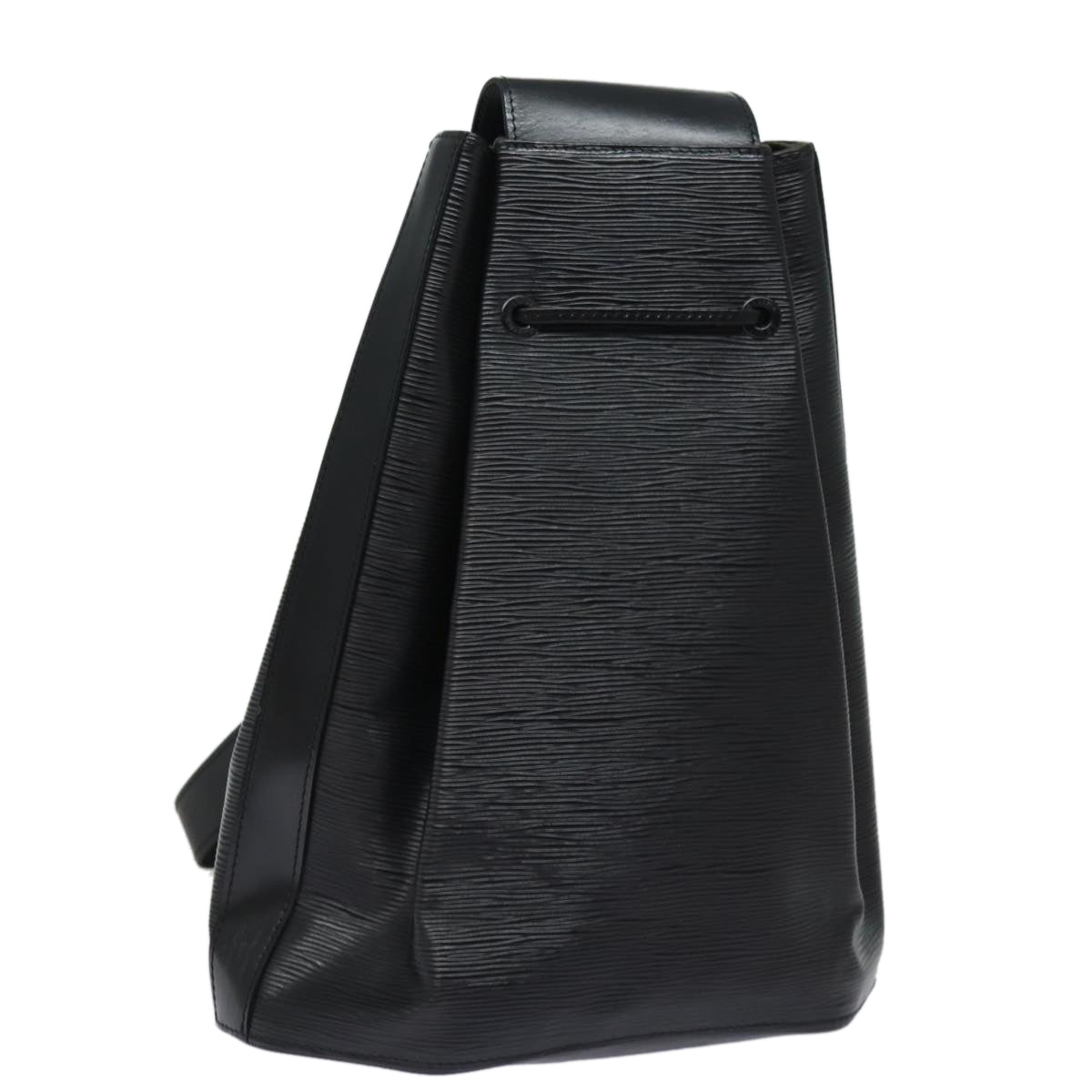 Louis Vuitton Minuit Black Leather Backpack Bag