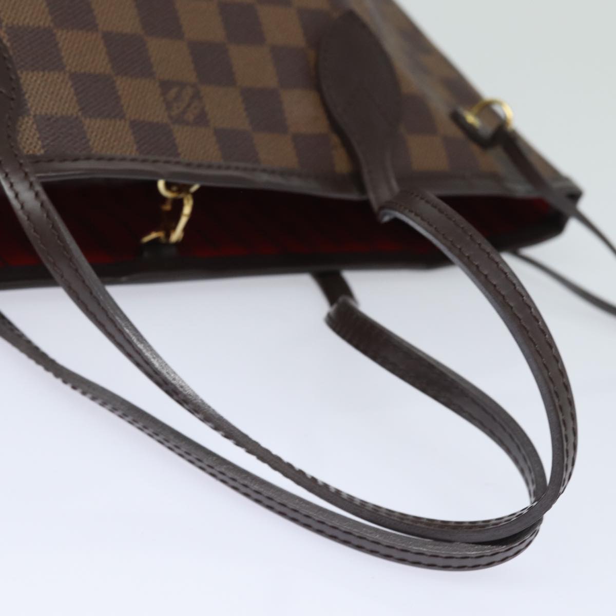 Louis Vuitton Neverfull PM Brown Canvas Tote Bag