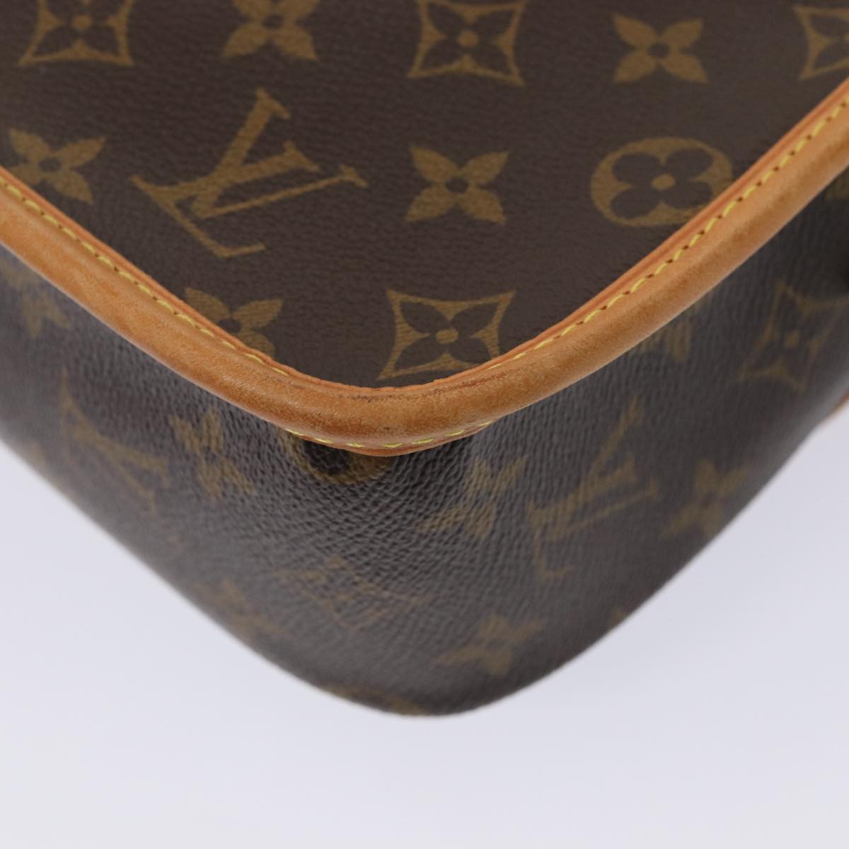 Louis Vuitton Sologne Brown Canvas Shoulder Bag