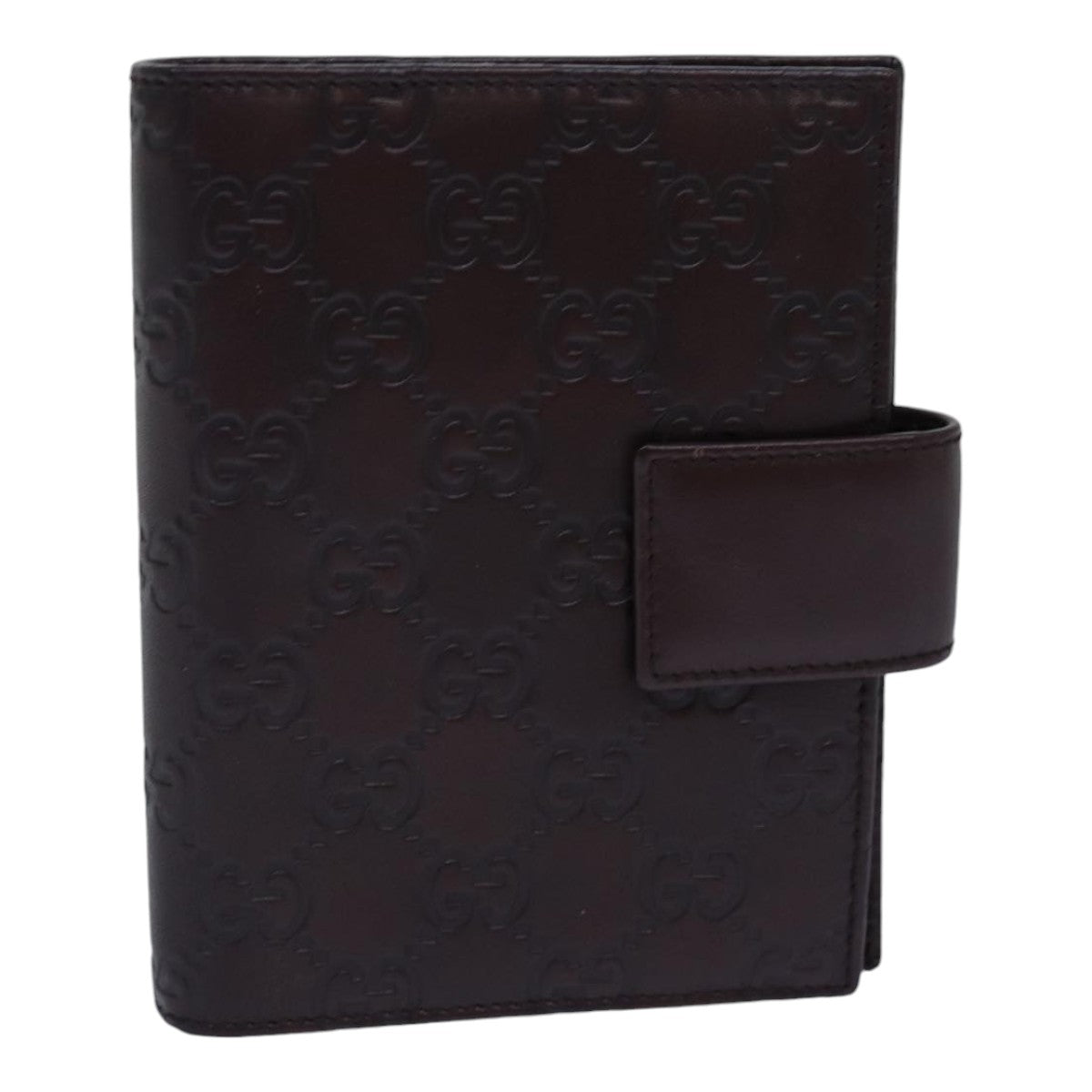 Gucci Guccissima Brown Canvas Wallet Accessories