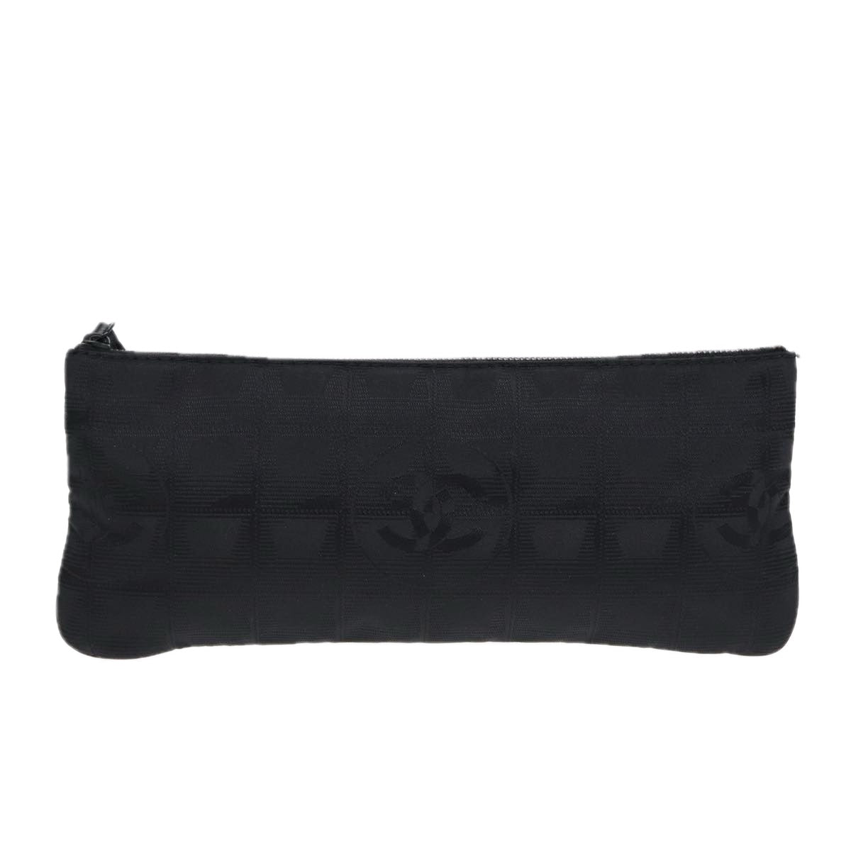 Chanel Black Synthetic Clutch Bag