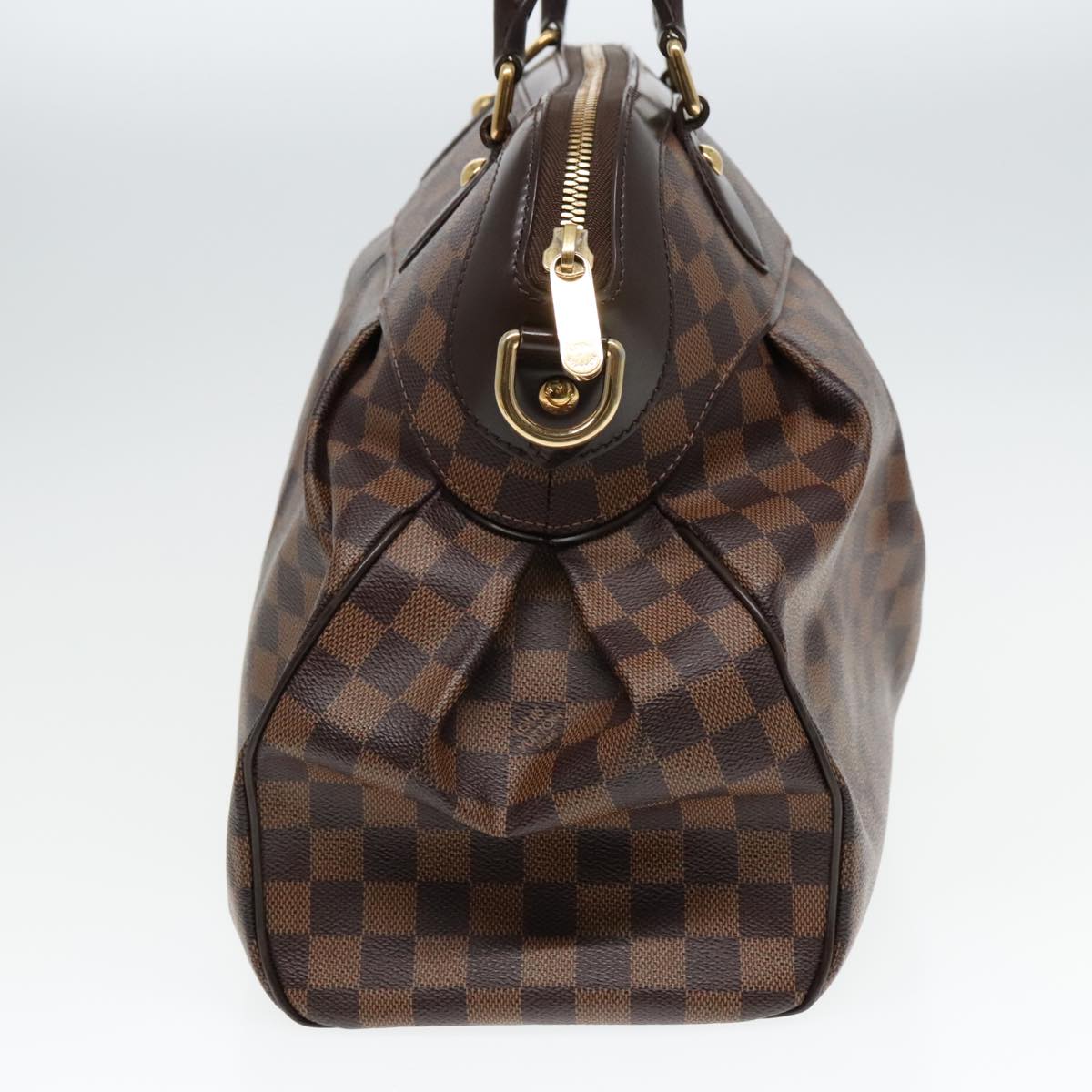 Louis Vuitton Trevi Brown Canvas Hand Bag