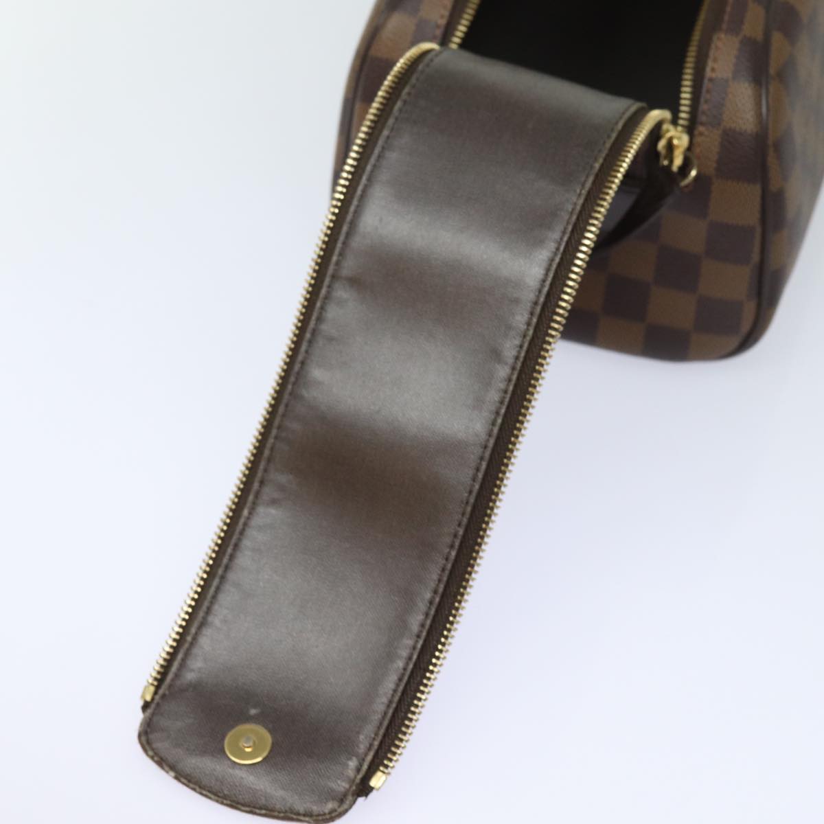 Louis Vuitton Trousse de Toilette Brown Canvas Clutch Bag