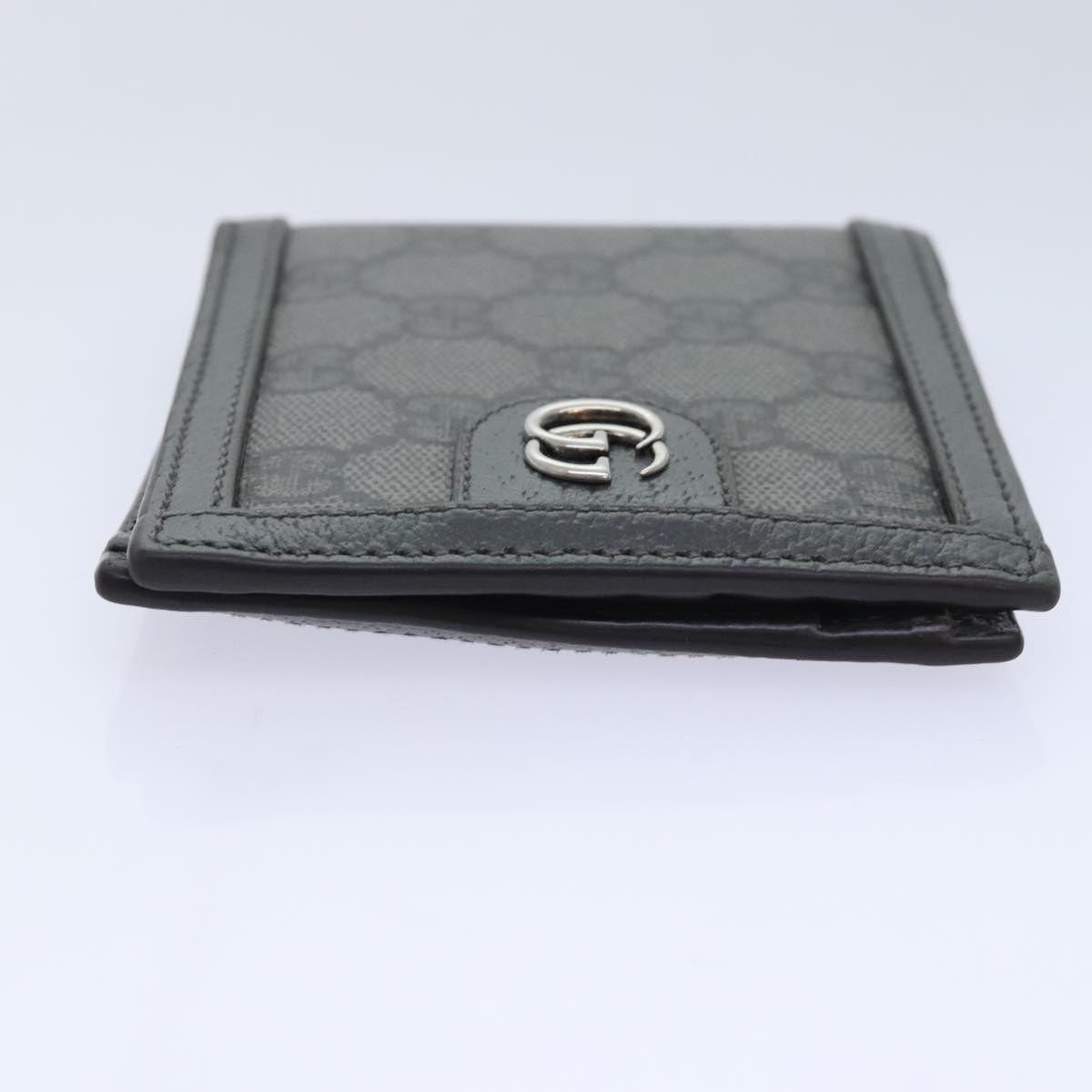 Gucci Ophidia Grey Canvas Wallet Accessories