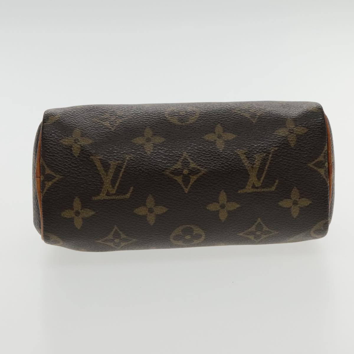 Louis Vuitton Mini speedy Brown Canvas Hand Bag