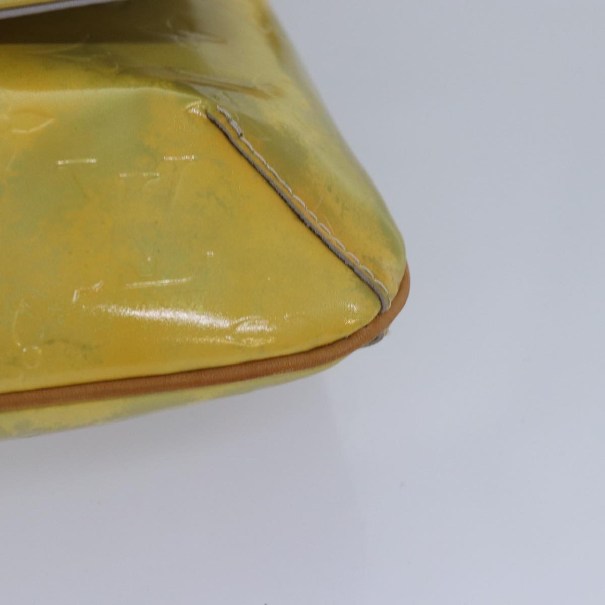 Louis Vuitton Thompson Street Yellow Patent Leather Shoulder Bag