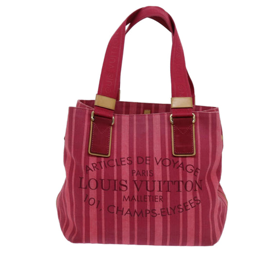 Louis Vuitton Plein Soleil Red Canvas Tote Bag