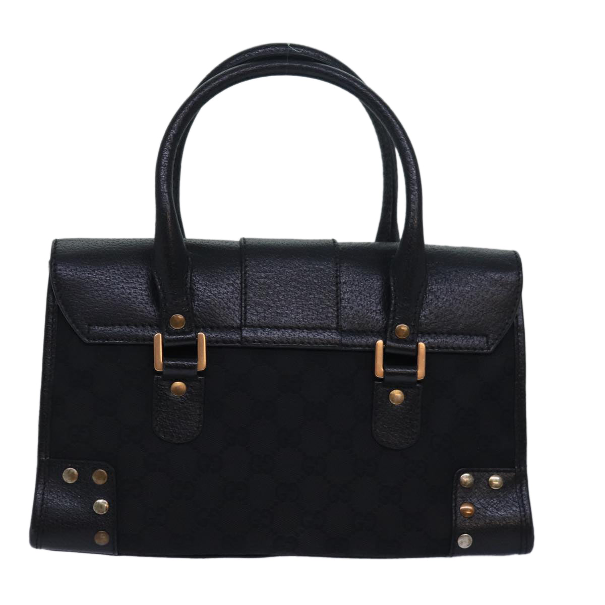 Gucci GG canvas Black Canvas Hand Bag