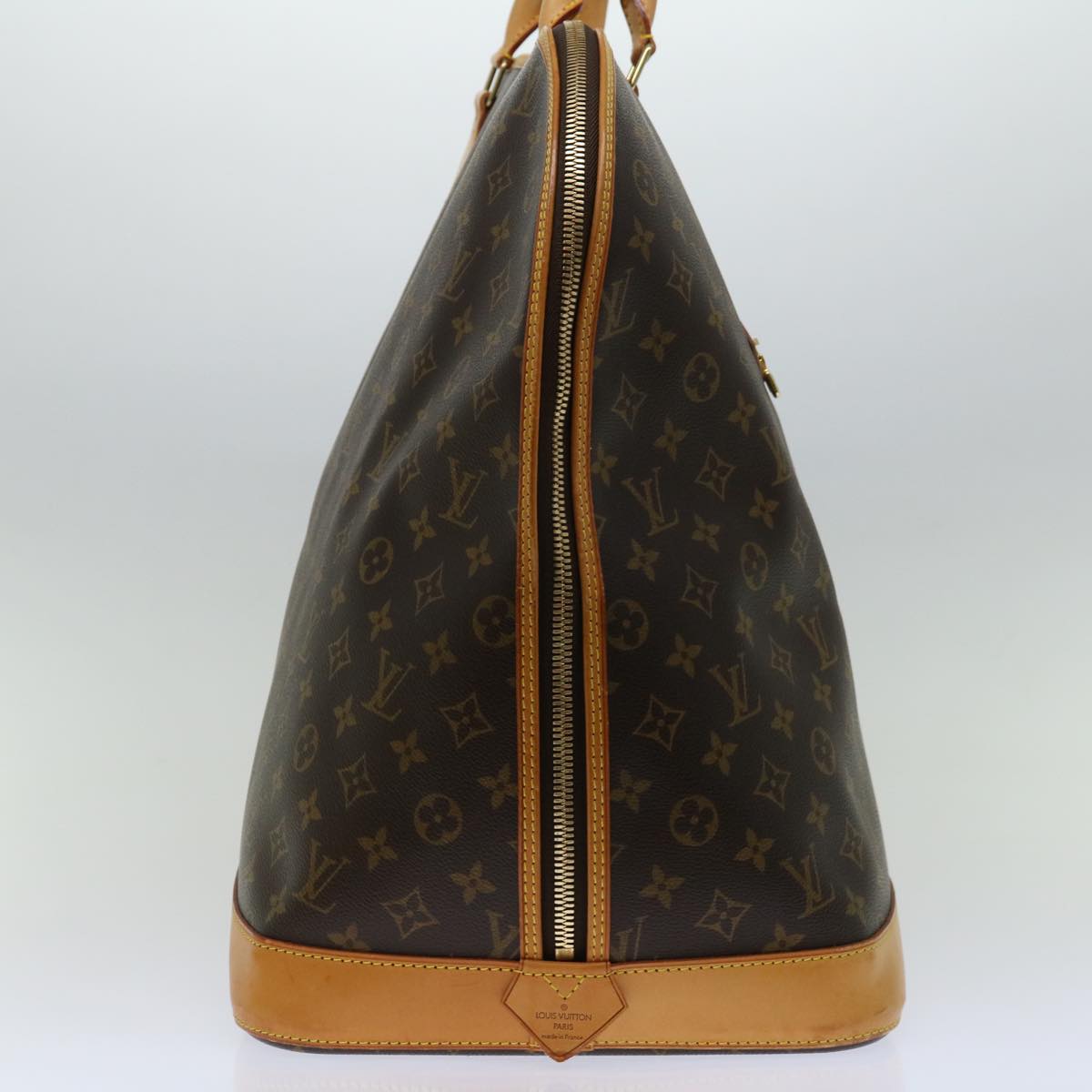 Louis Vuitton Alma Brown Canvas Travel Bag