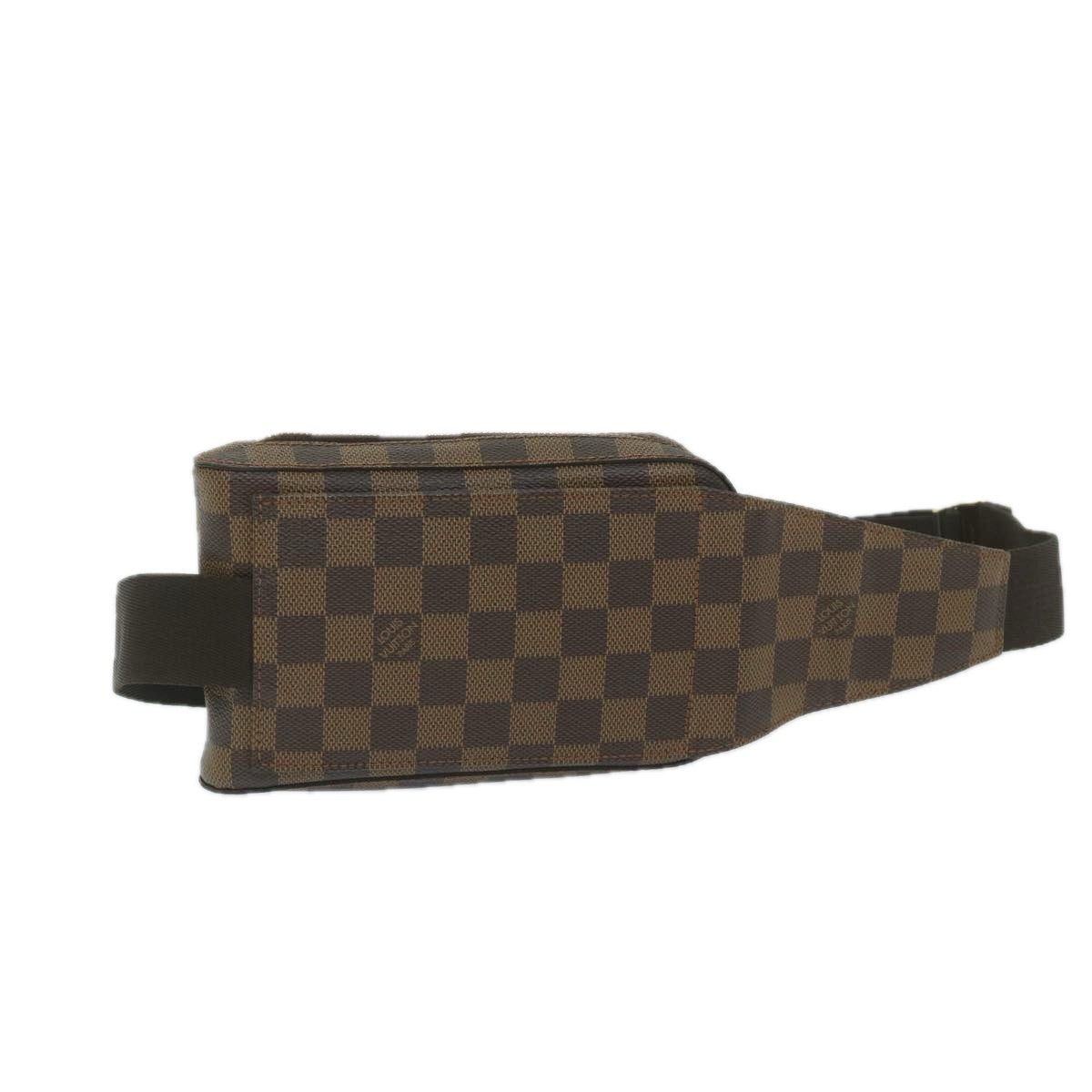 Louis Vuitton Geronimos Brown Canvas Shoulder Bag