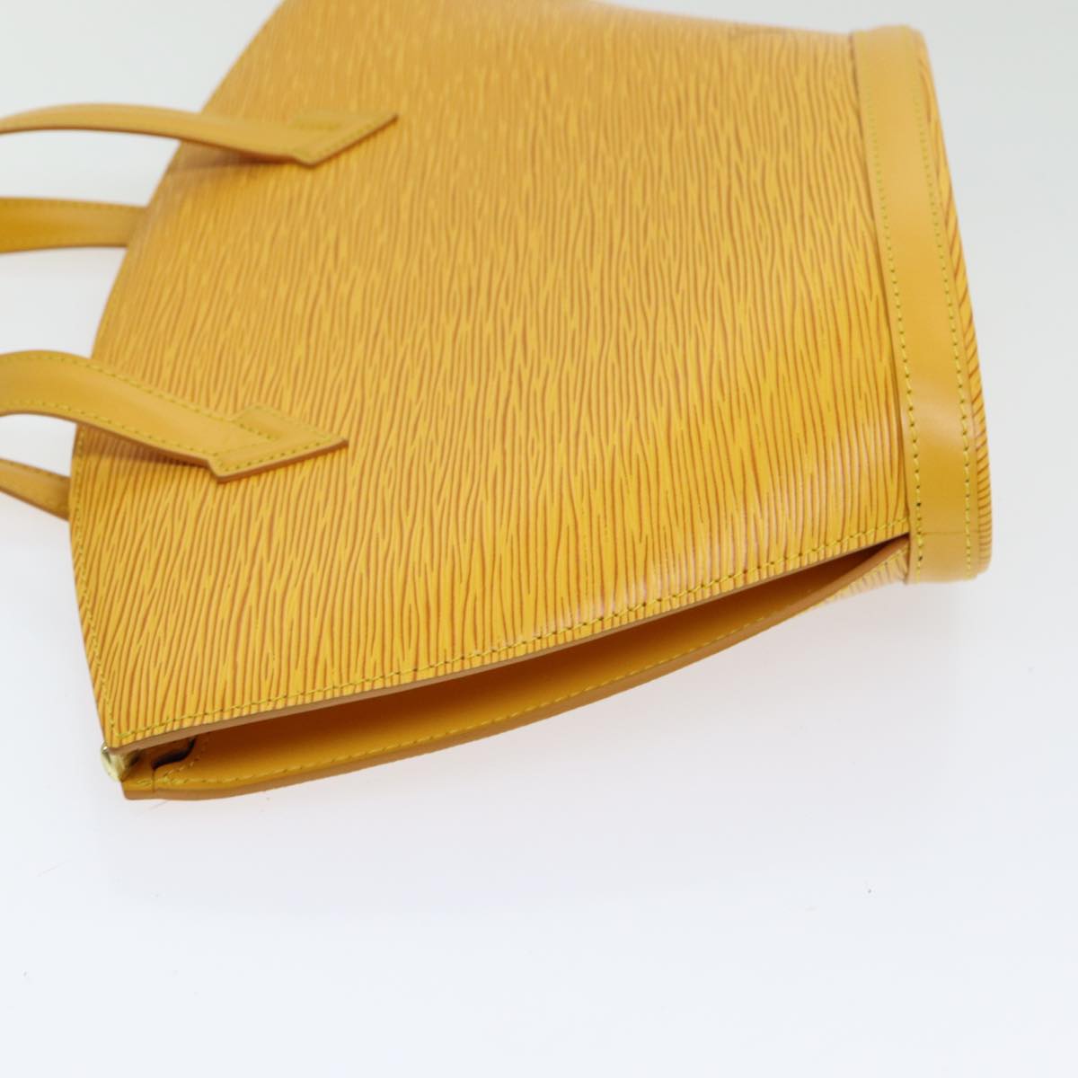 Louis Vuitton Saint Jacques Yellow Leather Hand Bag