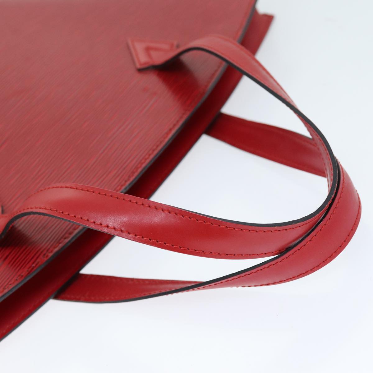 Louis Vuitton Saint Jacques Red Leather Shoulder Bag