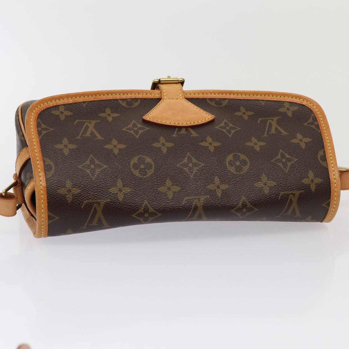 Louis Vuitton Sologne Brown Canvas Shoulder Bag