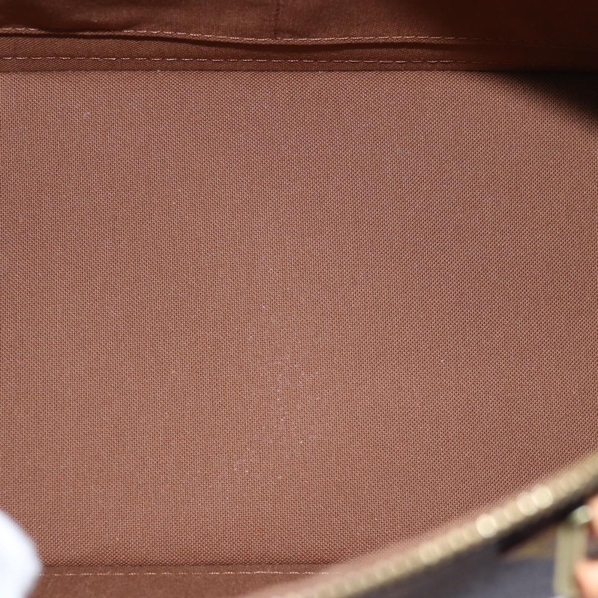 Louis Vuitton Alma Brown Canvas Hand Bag