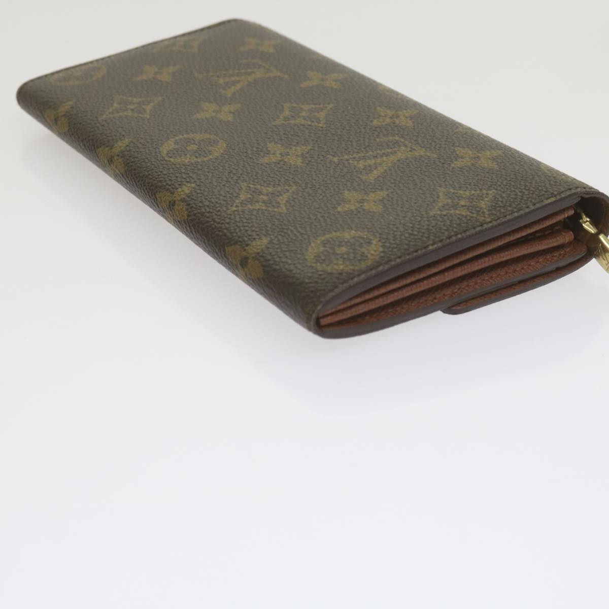 Louis Vuitton Brown Canvas Wallet Accessories