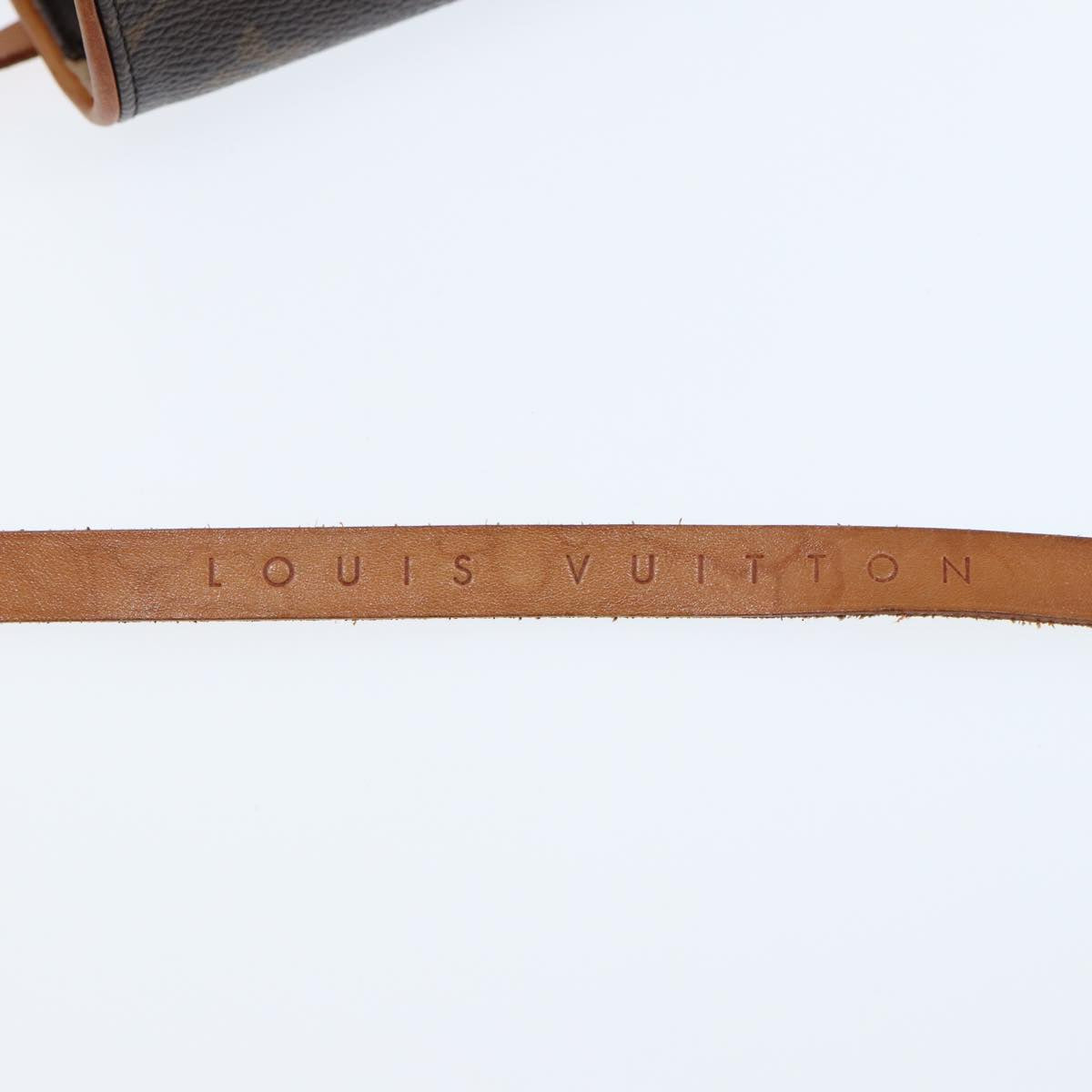 Louis Vuitton Florentine Brown Canvas Clutch Bag