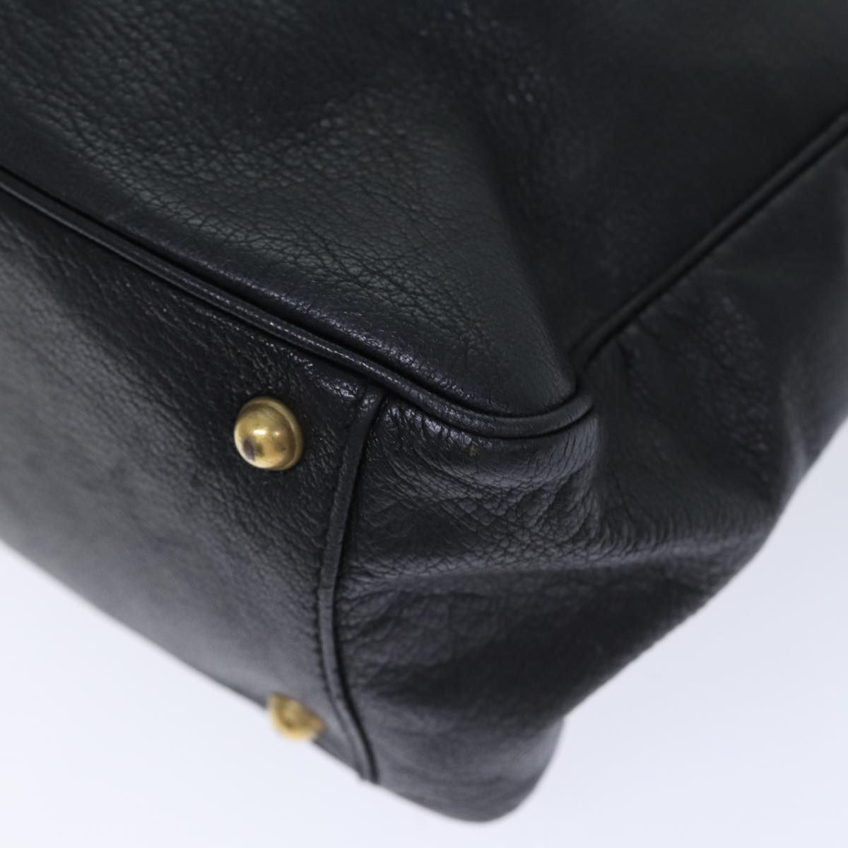 Gucci Interlocking G Black Leather Shoulder Bag