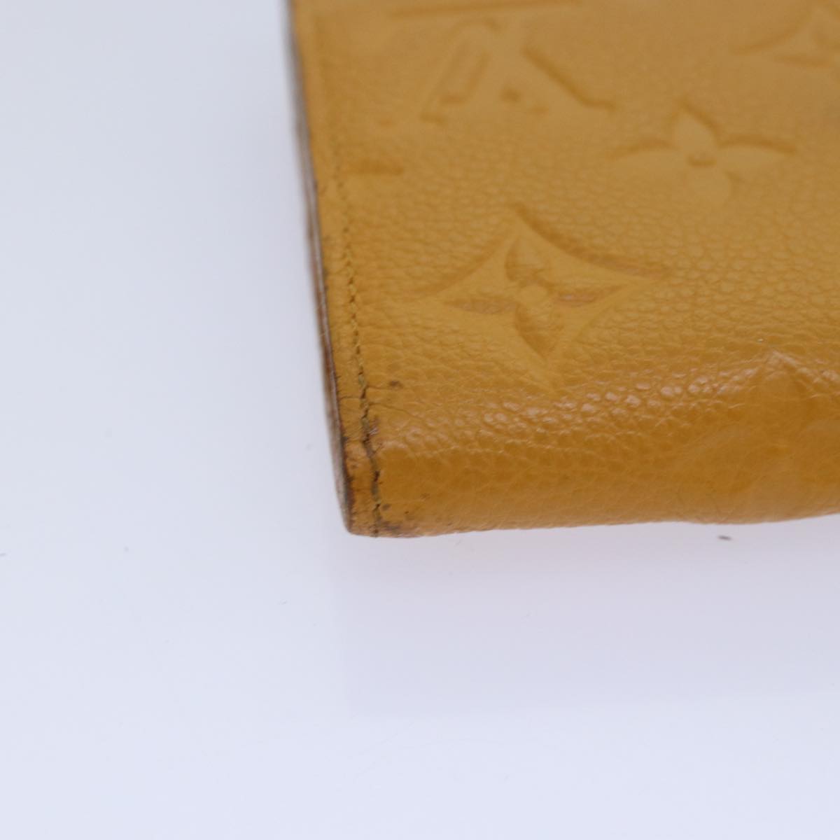 Louis Vuitton Portefeuille Yellow Leather Wallet Accessories