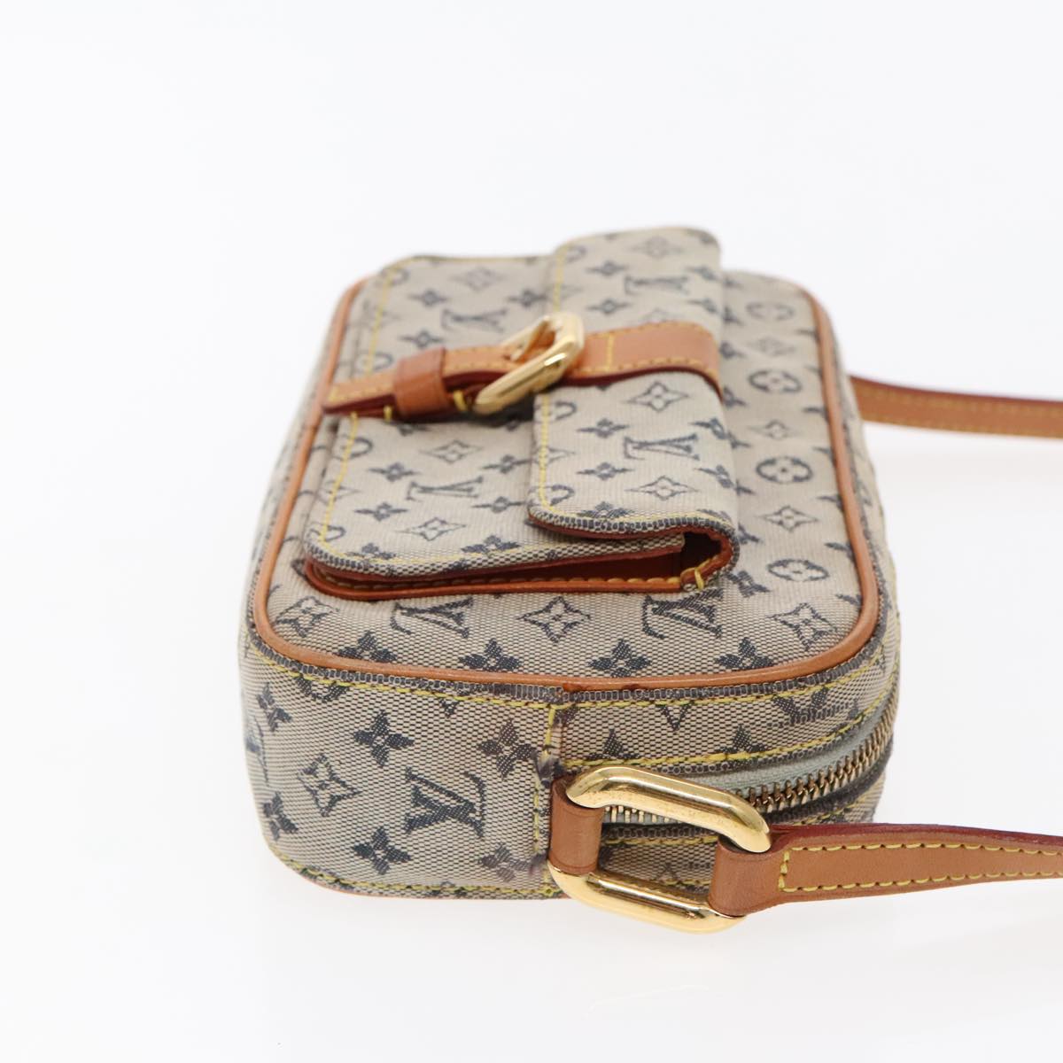 Louis Vuitton Juliette Blue Canvas Shoulder Bag