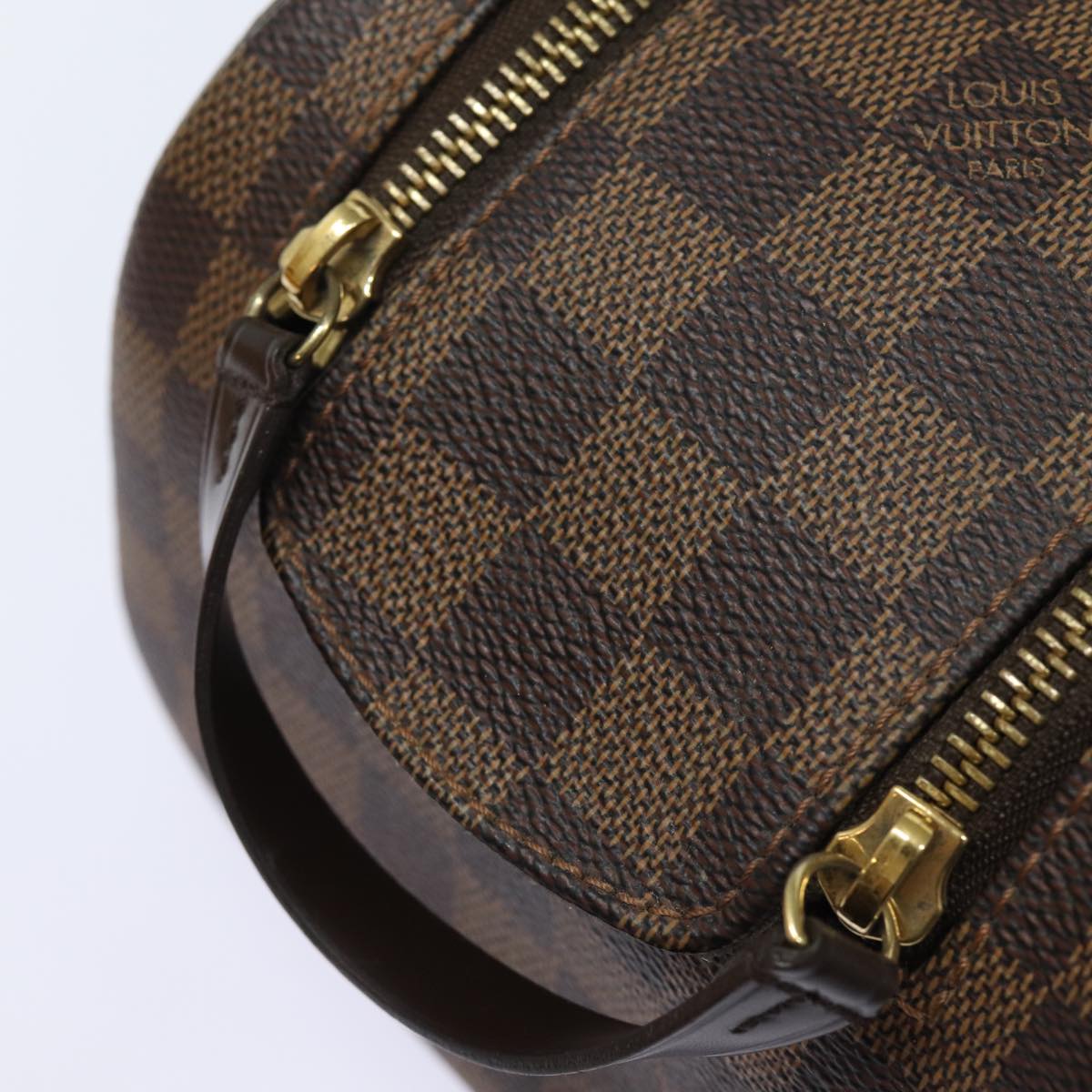 Louis Vuitton Trousse de Toilette Brown Canvas Clutch Bag