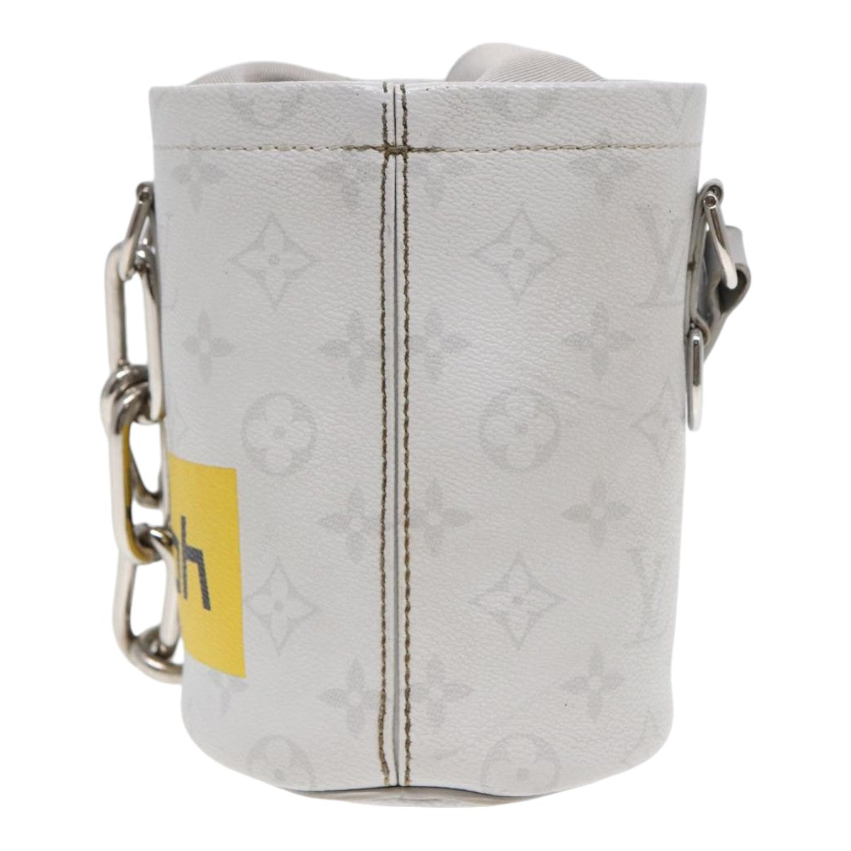 Louis Vuitton Chalk Nano White Leather Shoulder Bag