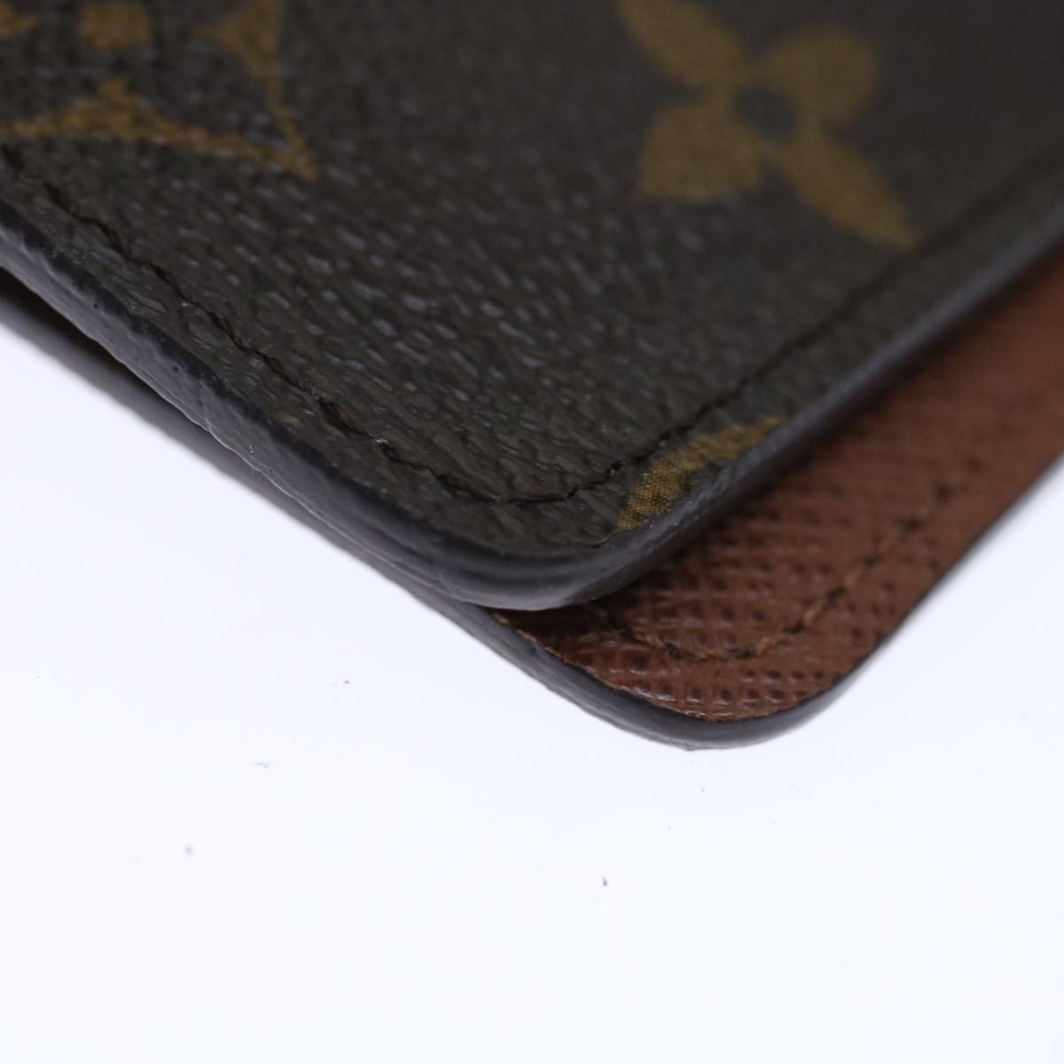 Louis Vuitton Agenda MM Brown Canvas Wallet Accessories