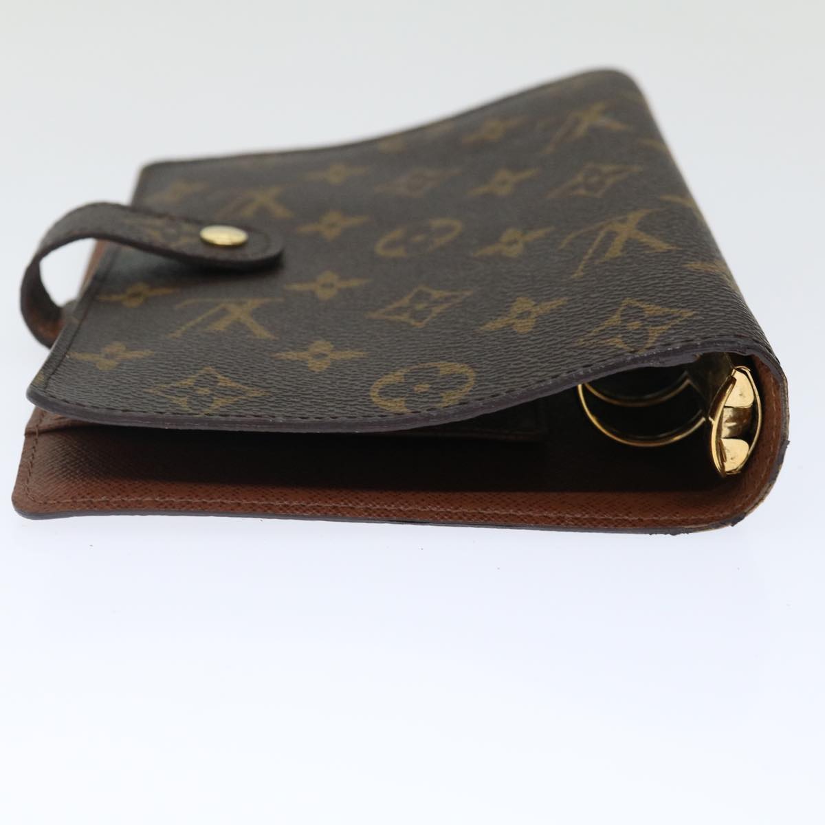 Louis Vuitton Agenda MM Brown Canvas Wallet Accessories