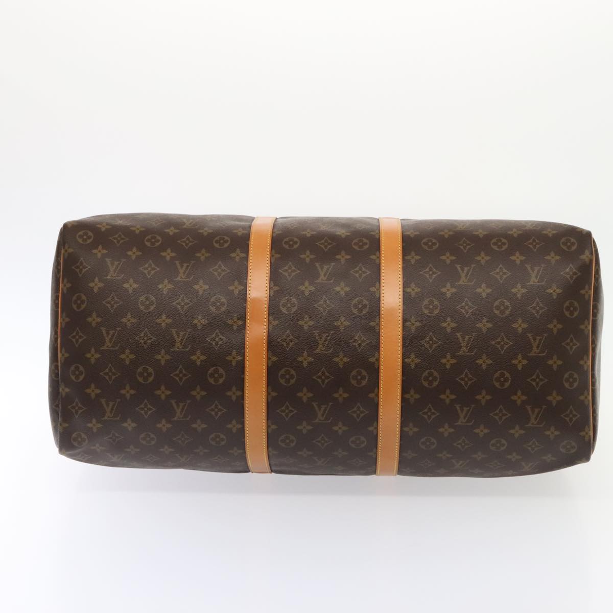 Louis Vuitton Keepall 60 Brown Canvas Travel Bag