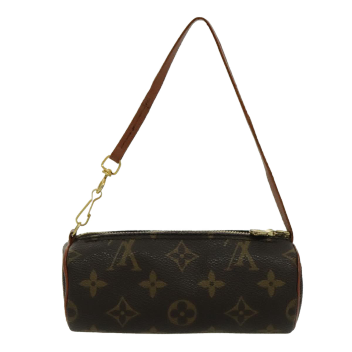 Louis Vuitton Mini baby papillon Brown Canvas Clutch Bag