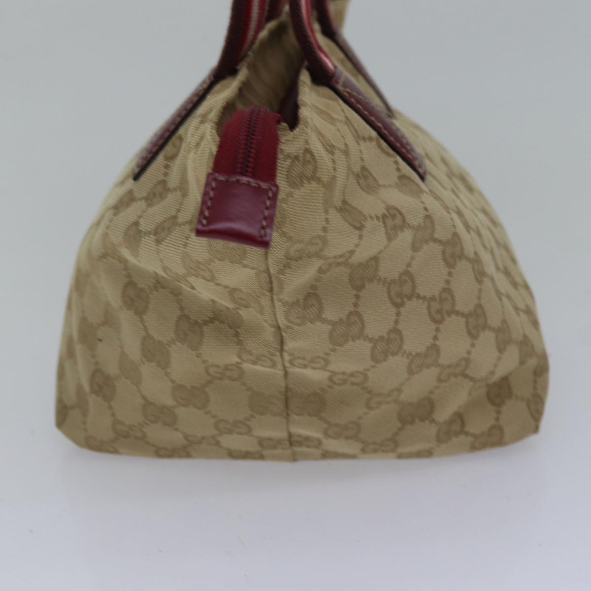 Gucci Sherry Beige Canvas Shoulder Bag