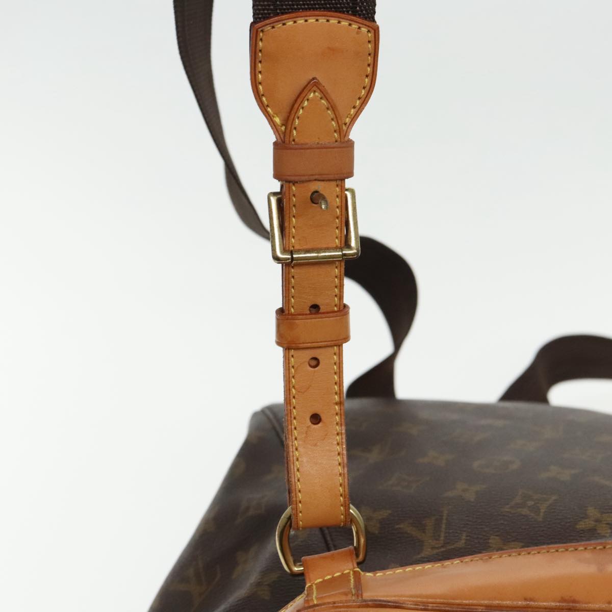 Louis Vuitton Montsouris GM Brown Canvas Backpack Bag