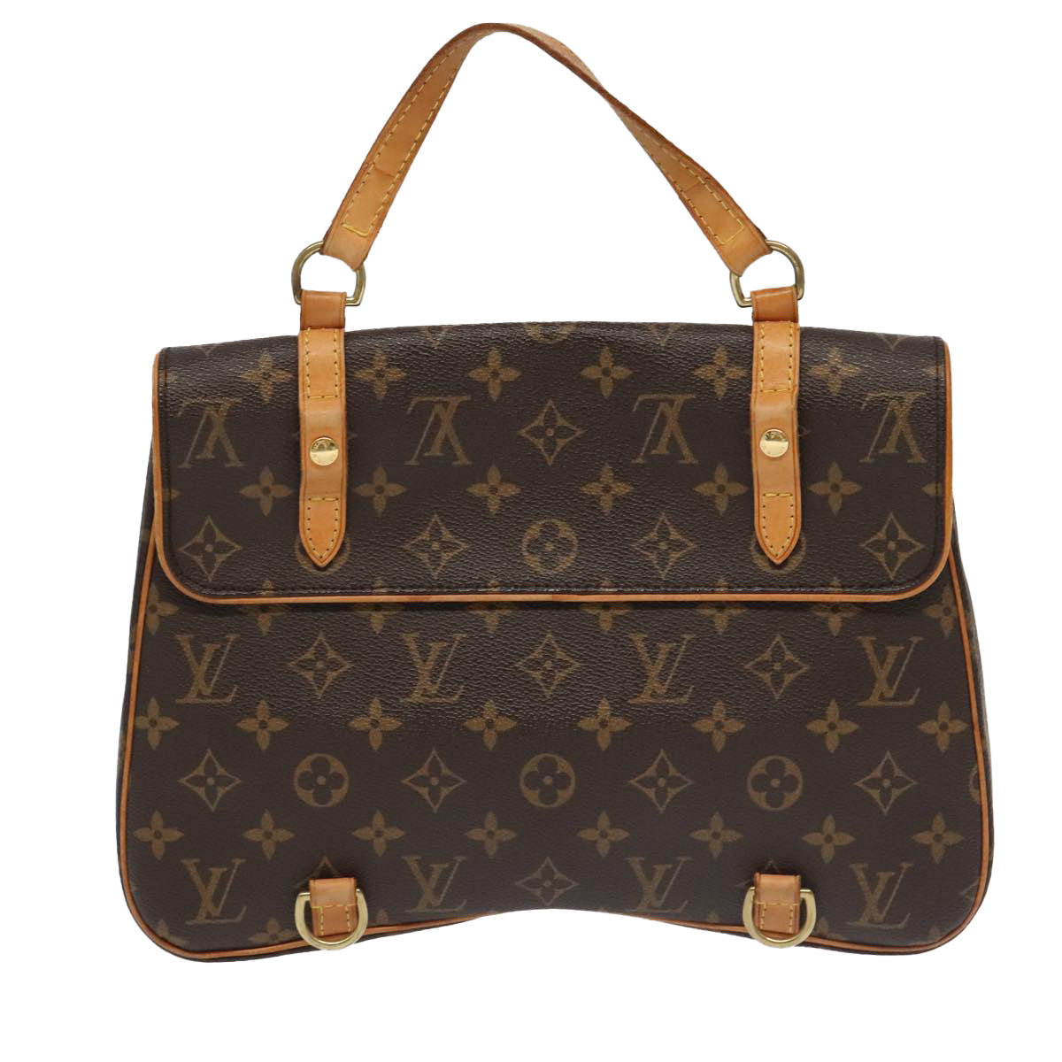 Louis Vuitton Marelle Brown Canvas Hand Bag