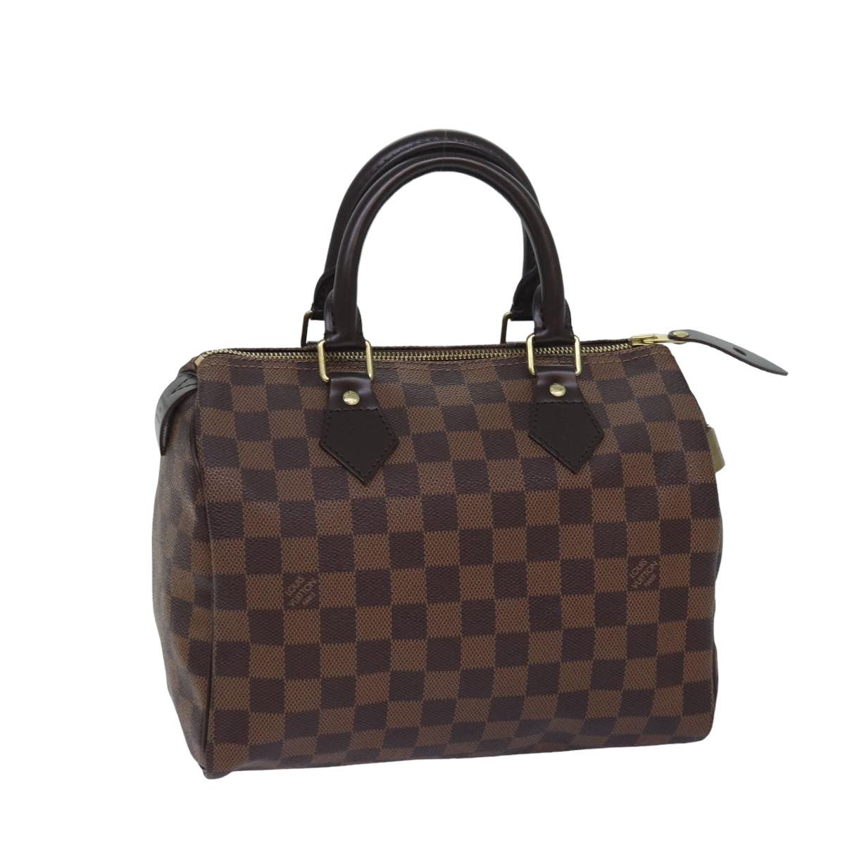 Louis Vuitton Speedy 25 Brown Canvas Hand Bag