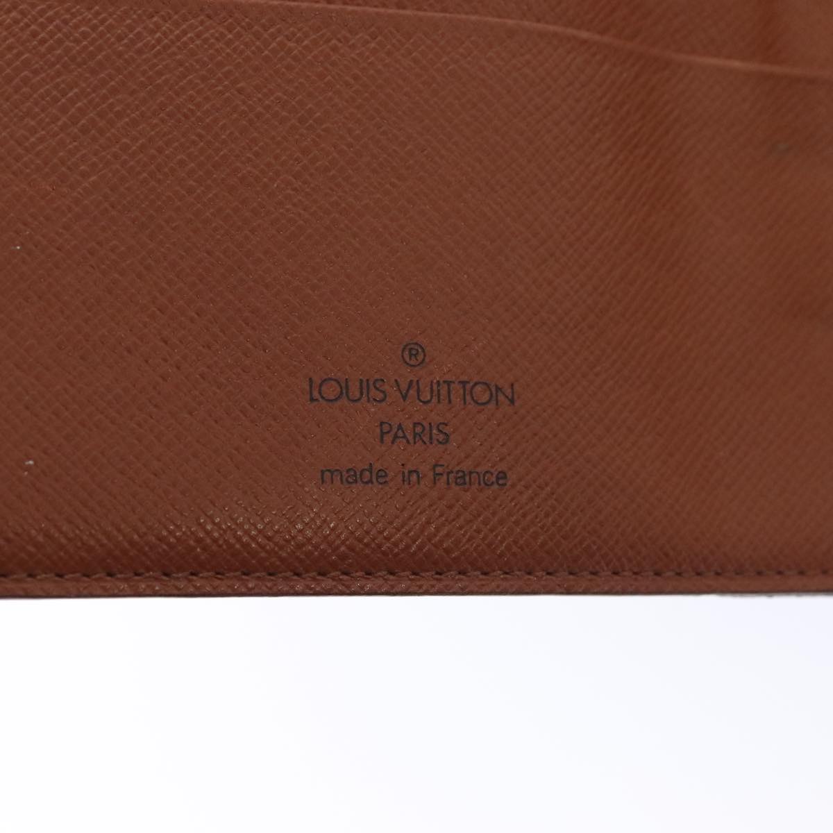 Louis Vuitton Agenda cover Brown Canvas Wallet Accessories