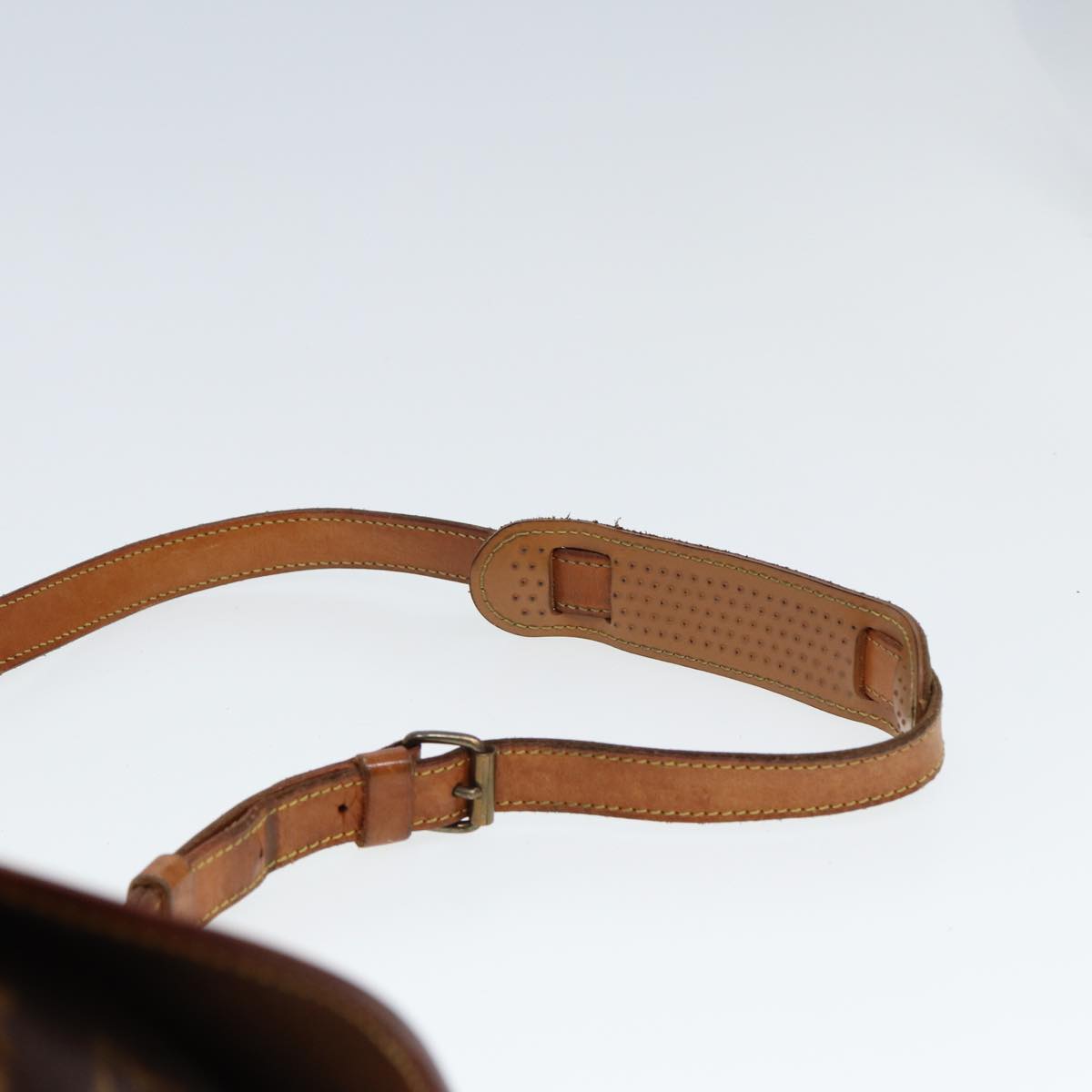 Louis Vuitton Saumur Brown Canvas Shoulder Bag