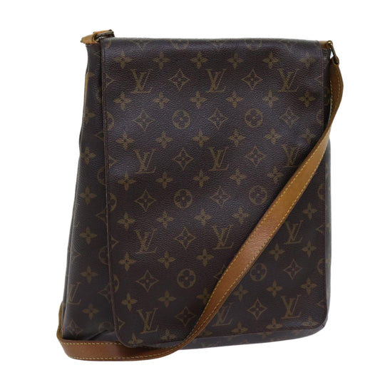 Louis Vuitton Musette Brown Canvas Shoulder Bag