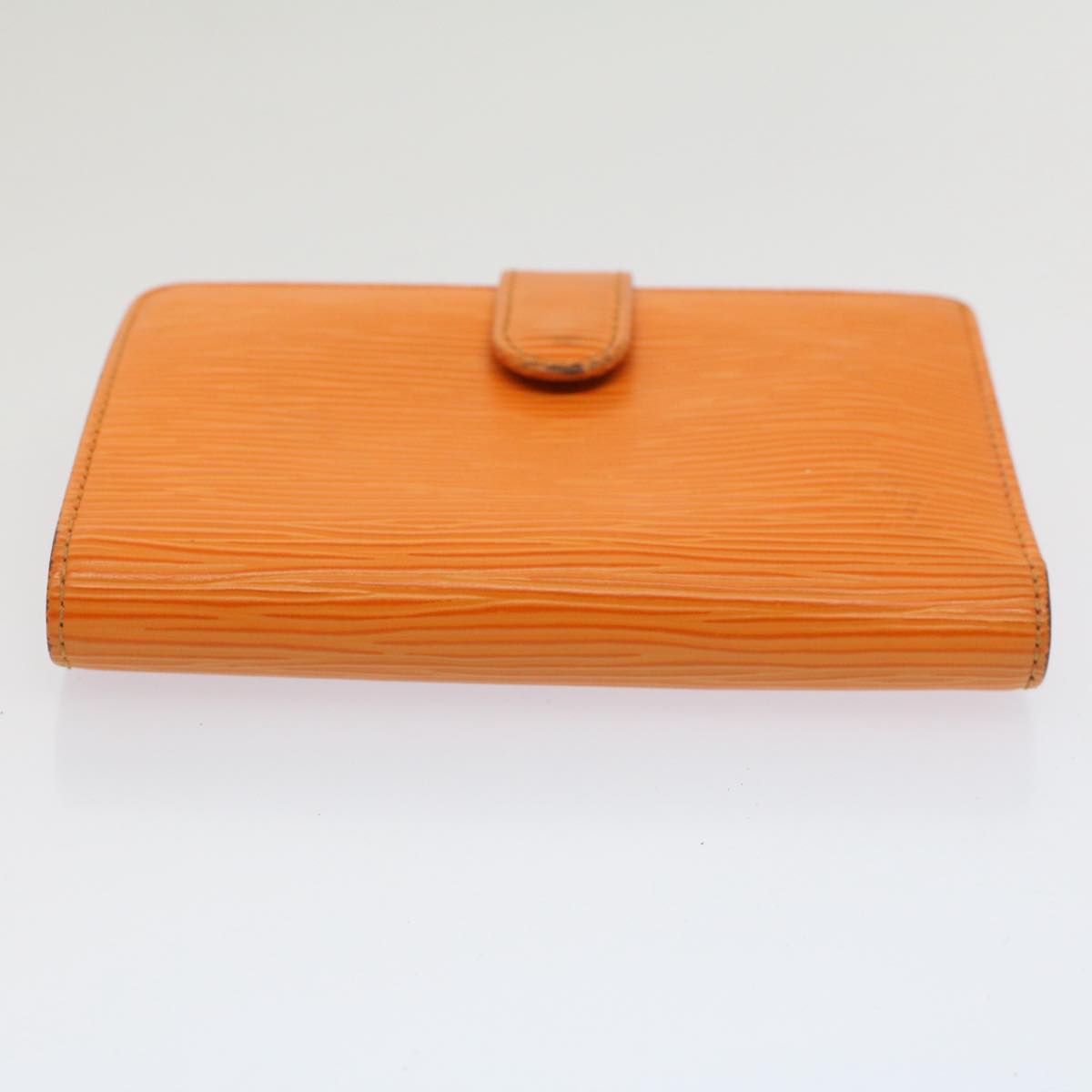 Louis Vuitton Viennois Orange Leather Wallet Accessories