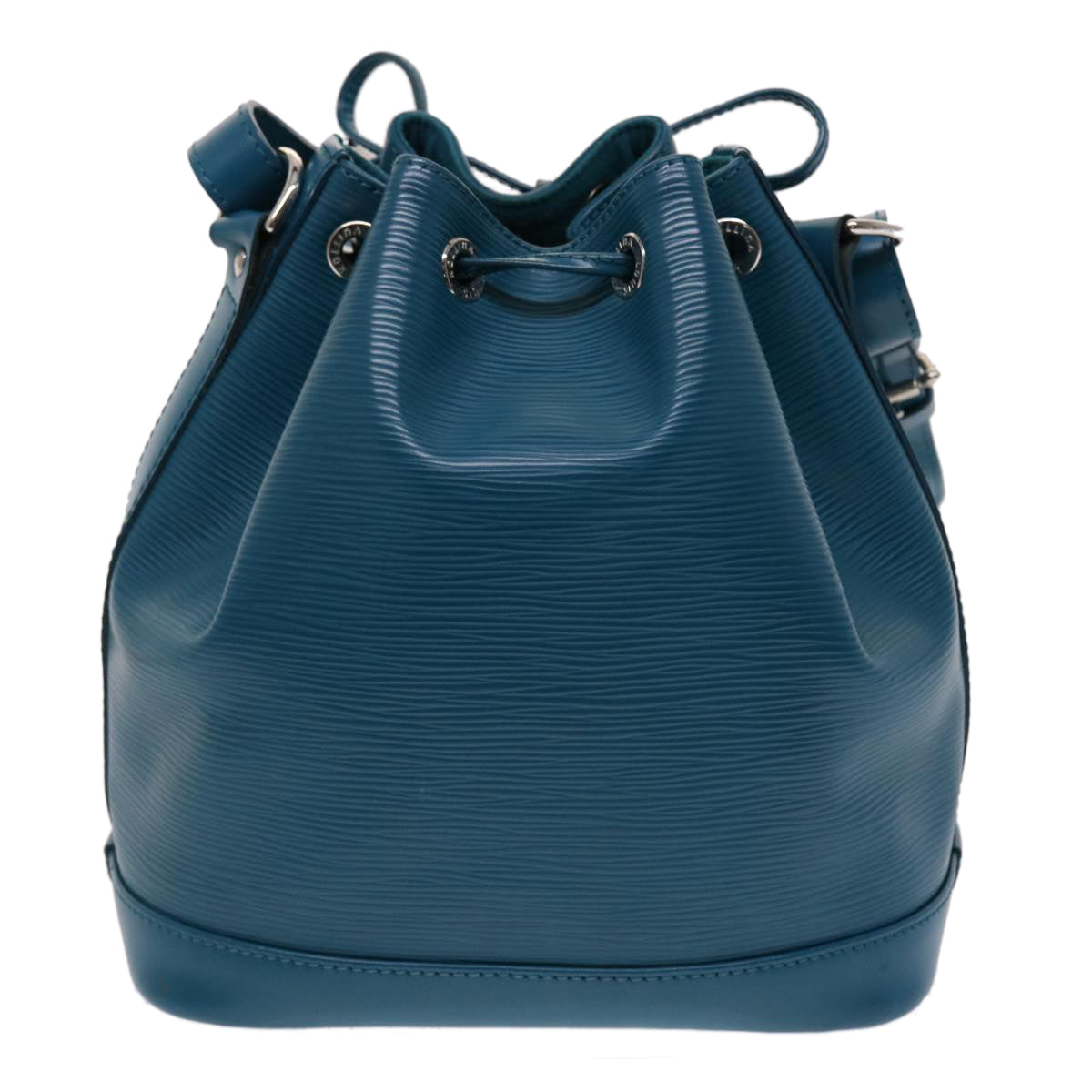 Louis Vuitton Noe Blue Leather Shoulder Bag