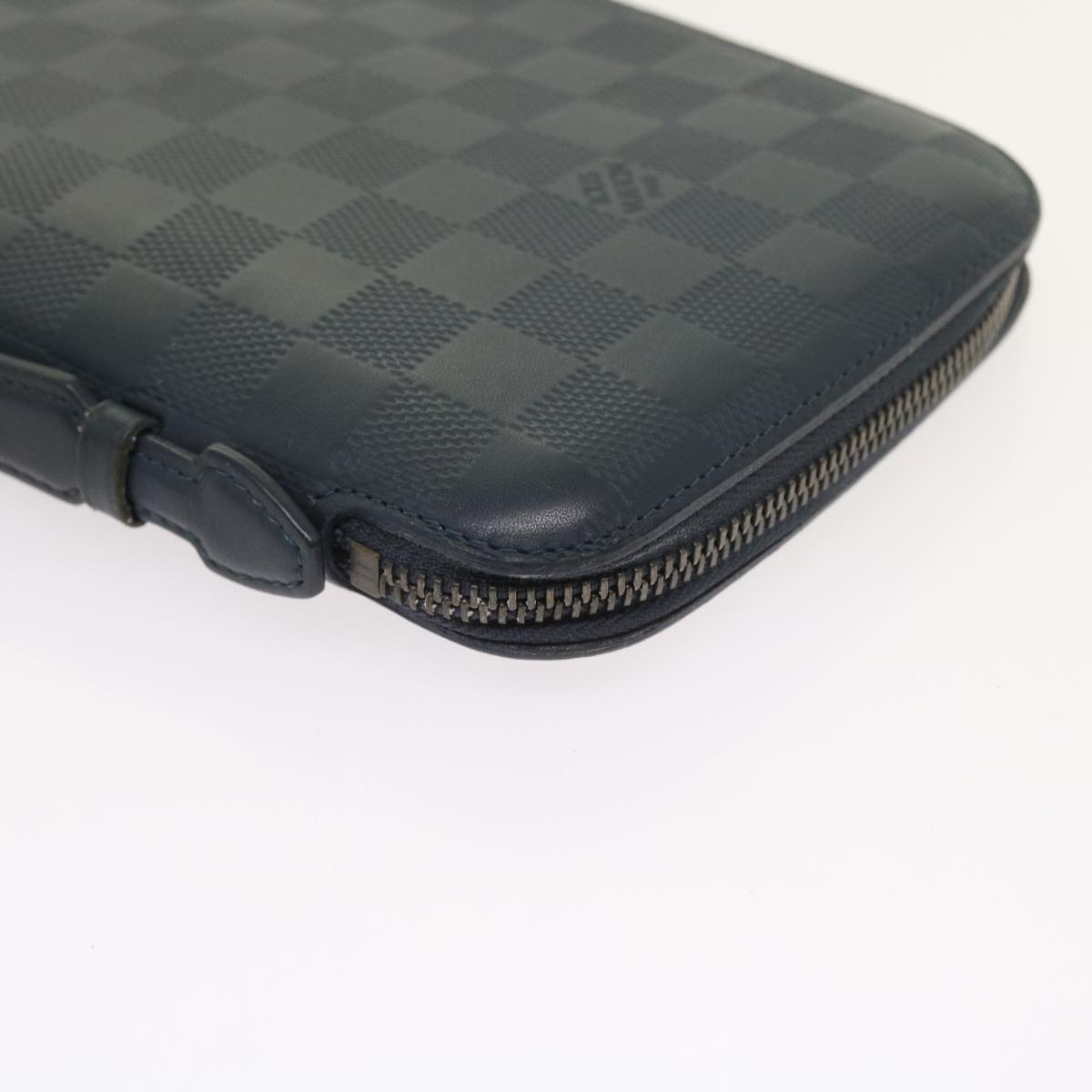 Louis Vuitton Atholl Black Leather Clutch Bag