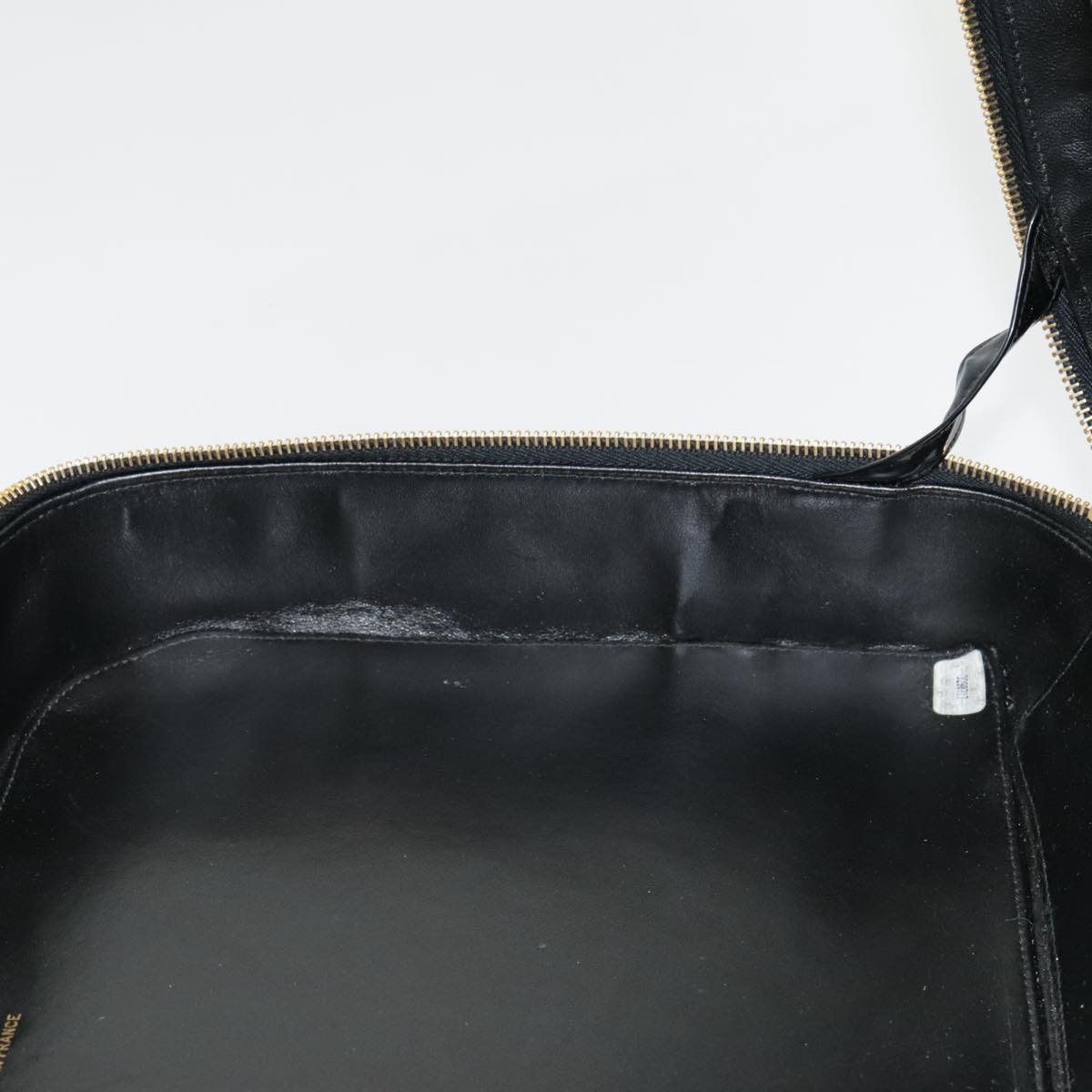 Chanel Black Patent Leather Hand Bag